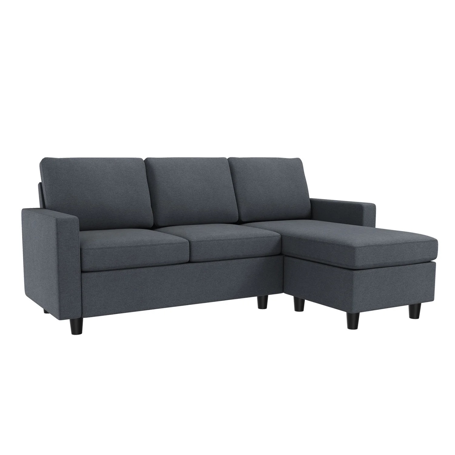 Reversible Sectional Sofa L-Shaped Couch - image-2