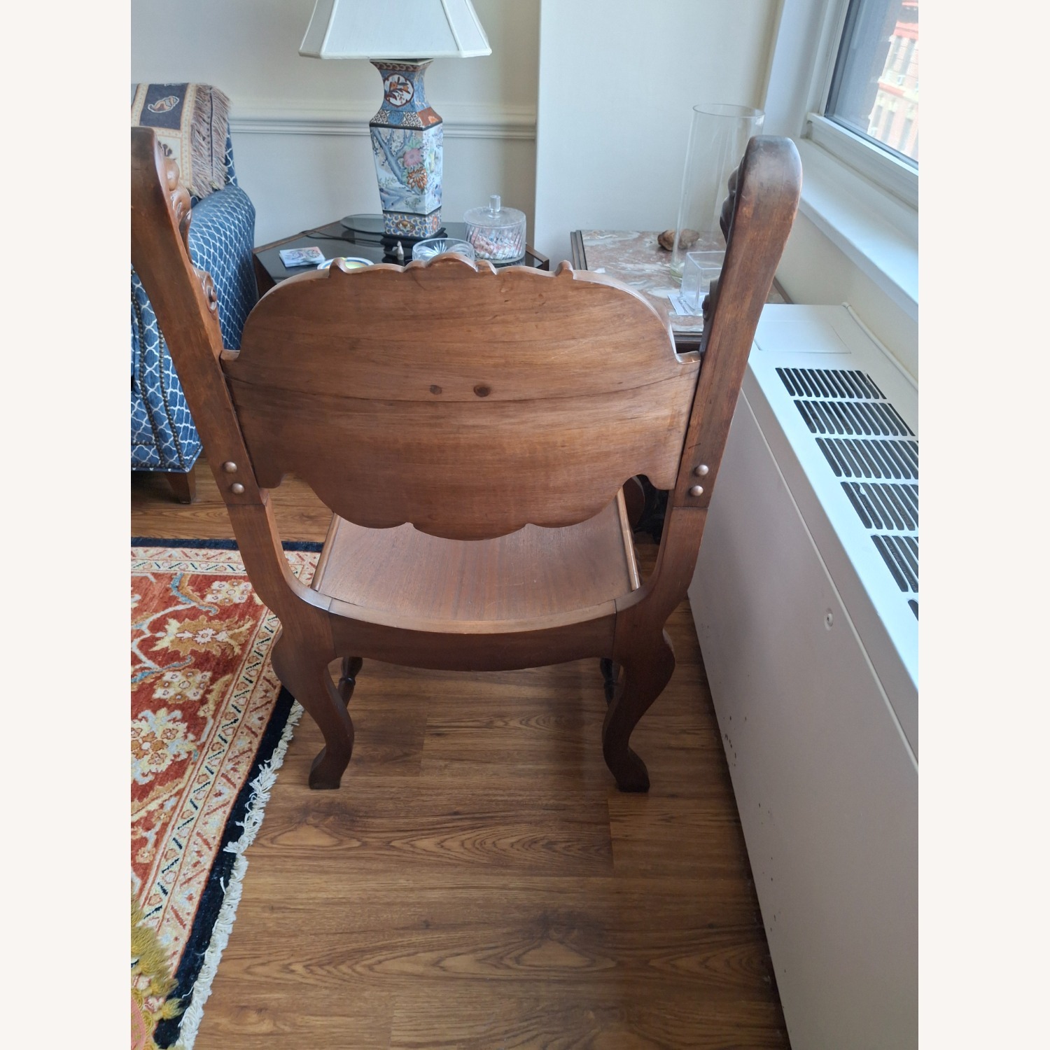 Victorian Style Green Man Chair - image-2