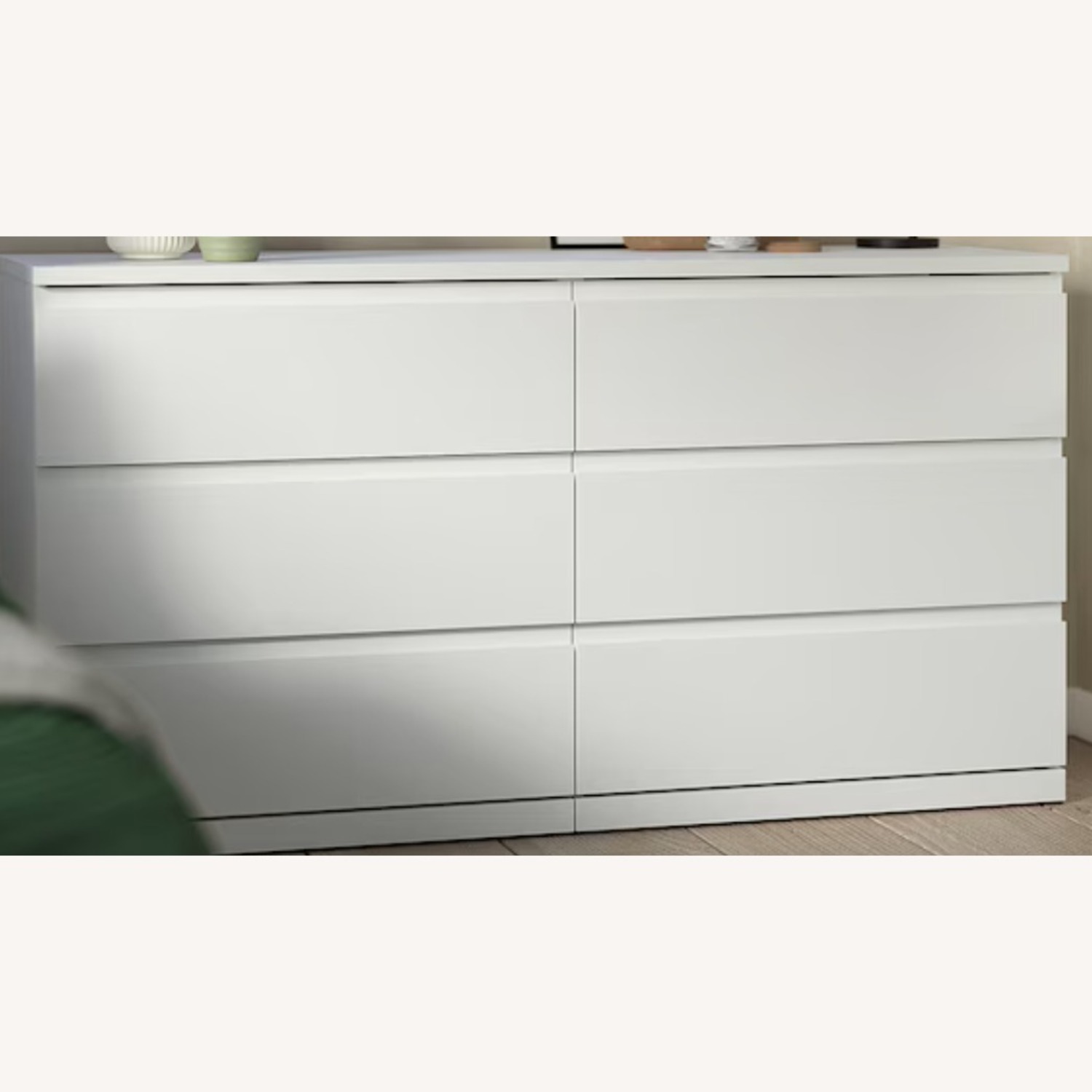 IKEA STORKLINTA 6-drawer Dresser, White - image-1