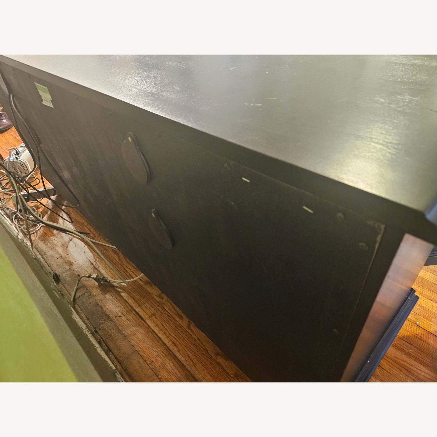 Ballard Designs Black Wood Media Storage - image-10