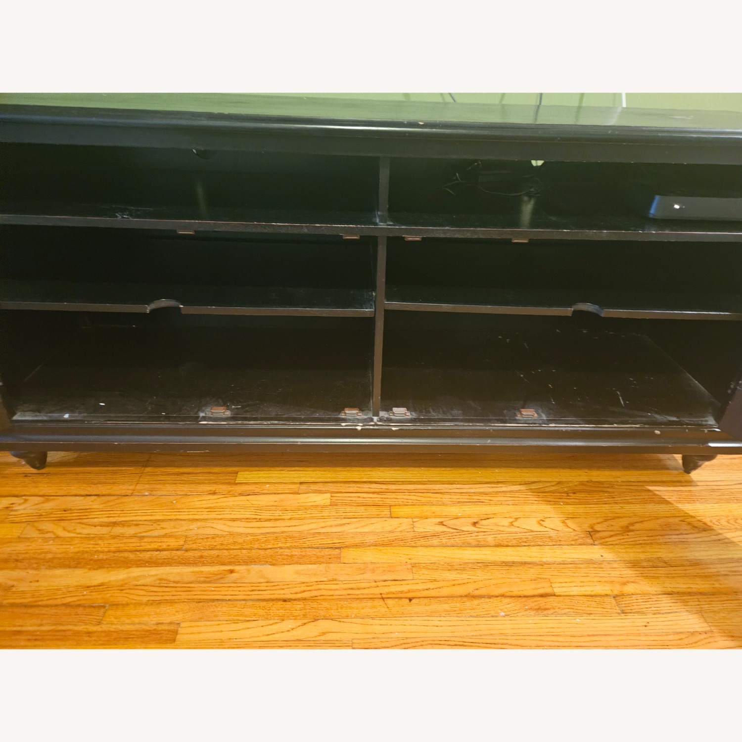 Ballard Designs Black Wood Media Storage - image-9