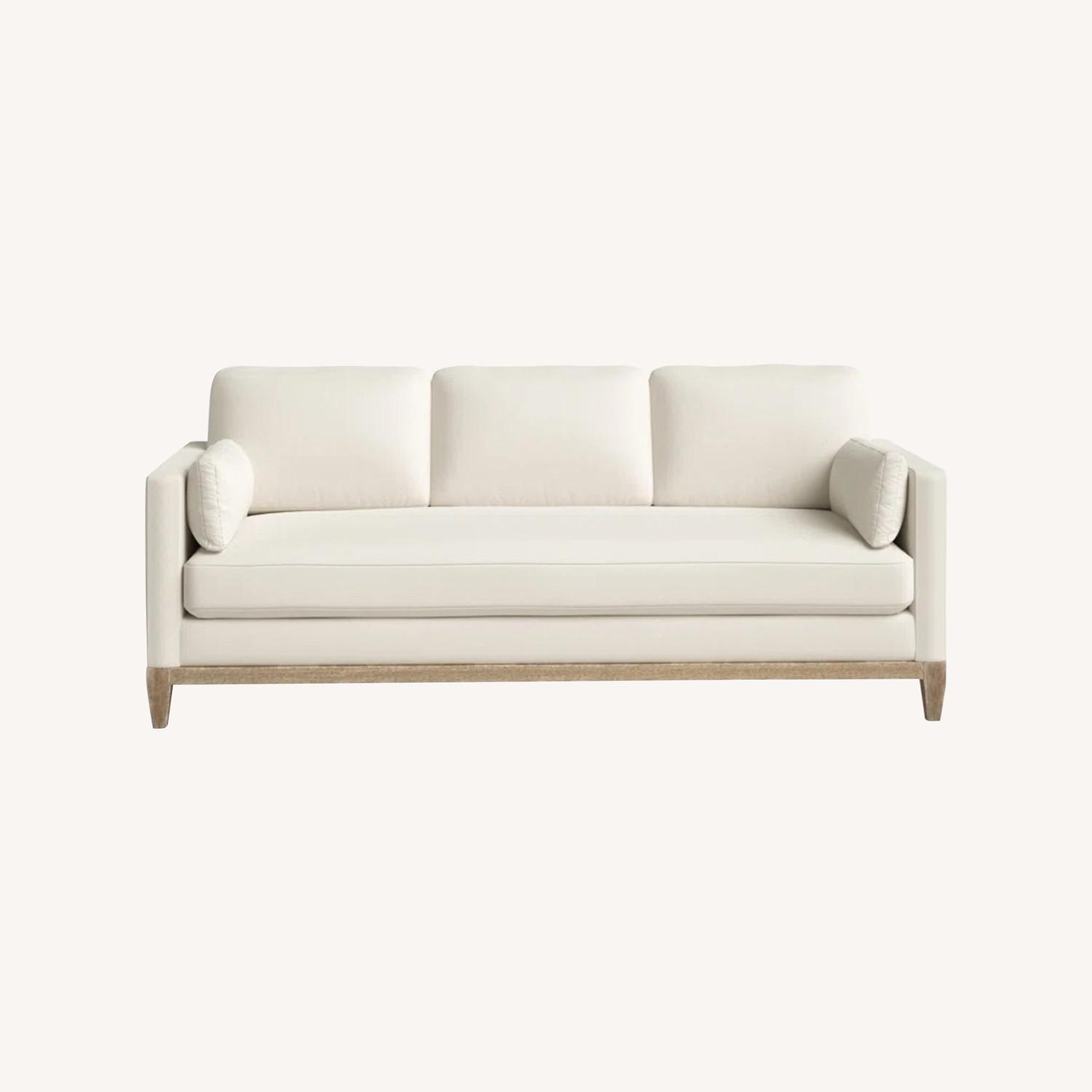 WayFair Pera 84” inch Sofa (French Beige) - image-0