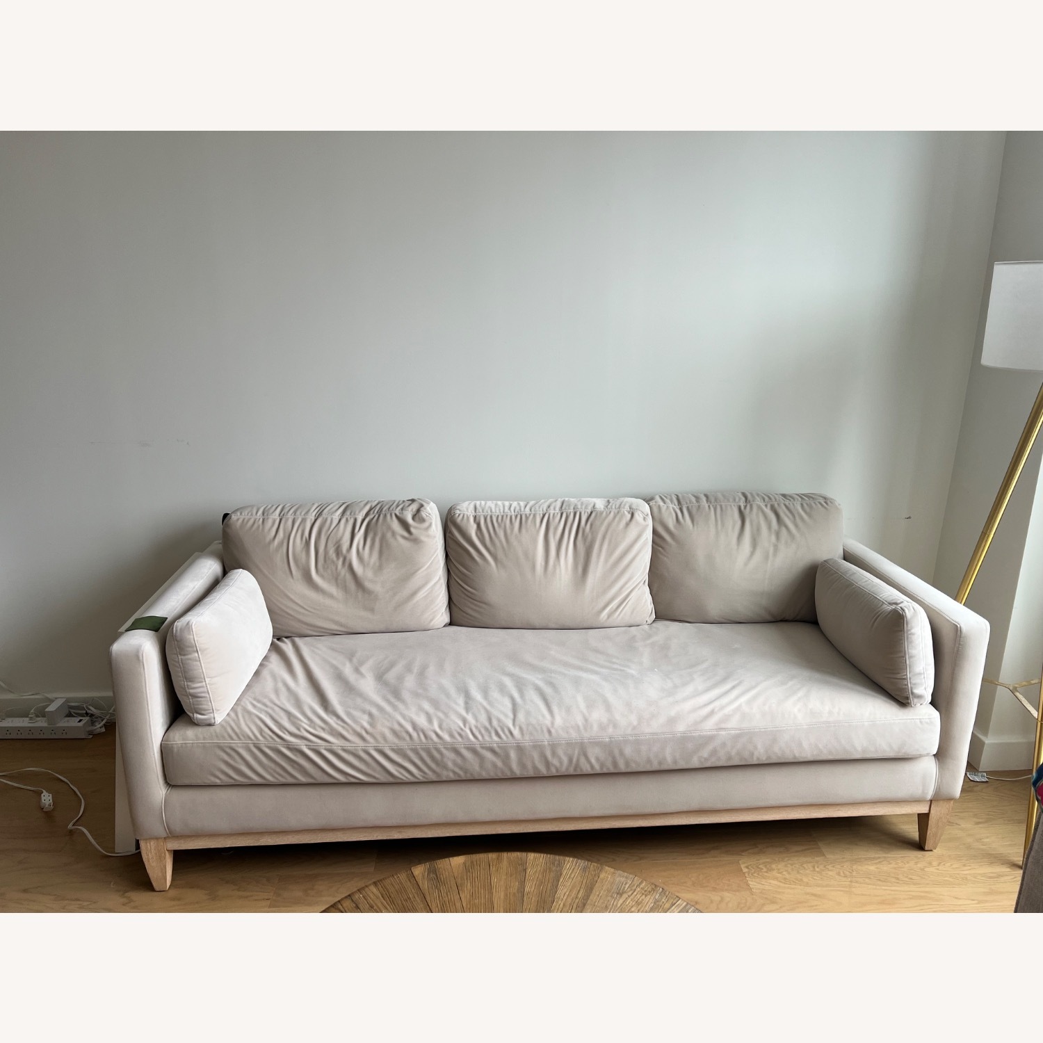 WayFair Pera 84” inch Sofa (French Beige) - image-1