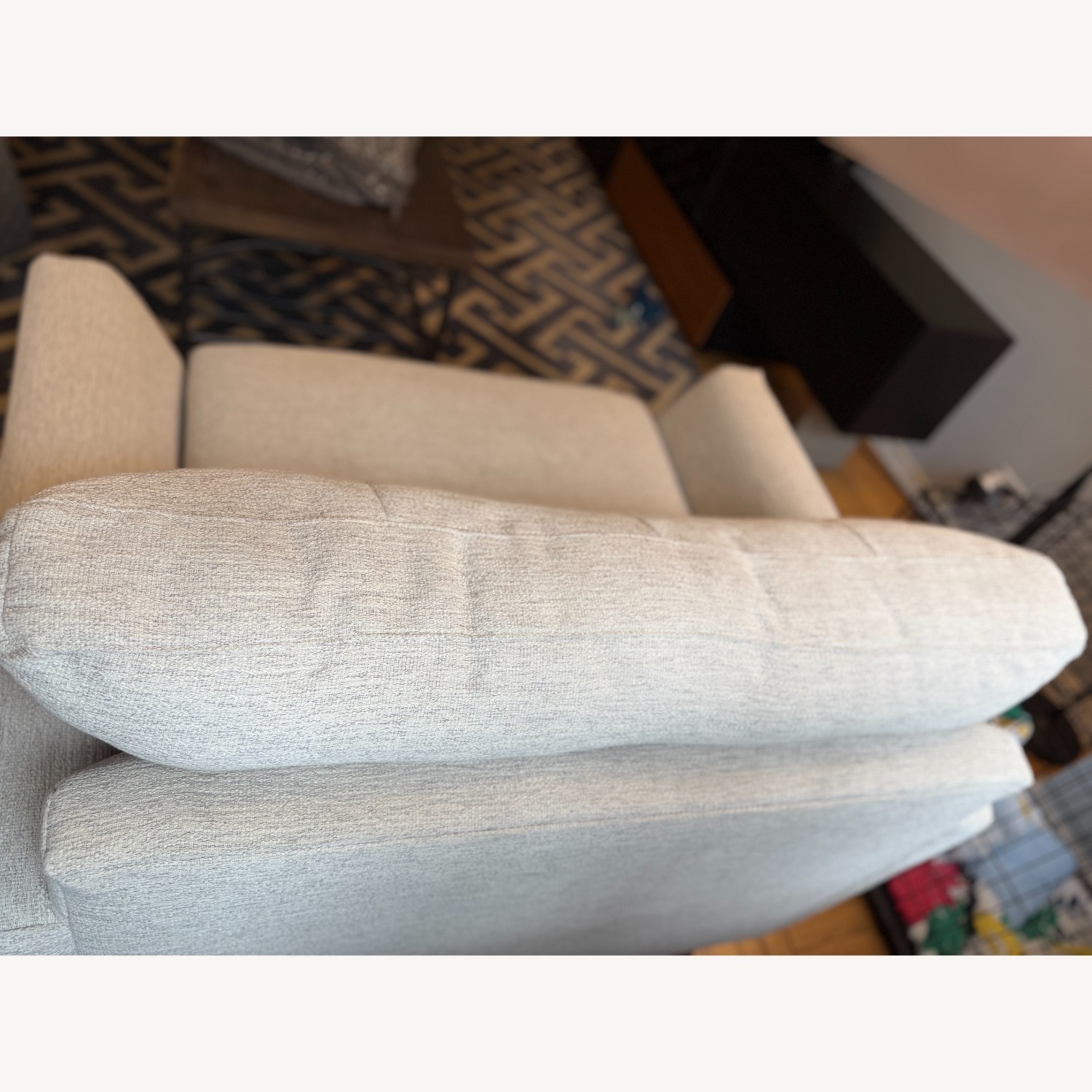 La-Z-Boy Chair and a Half W Oyster Fabric - image-4