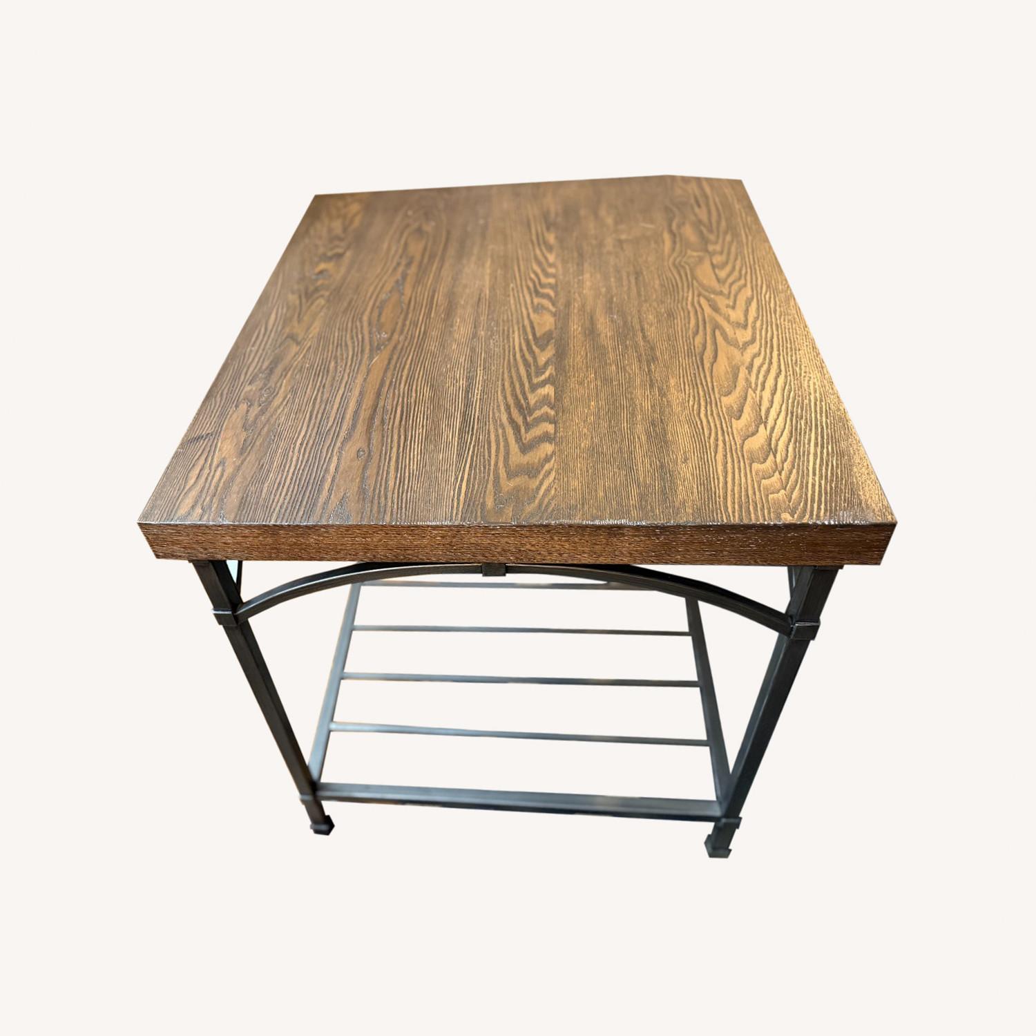 Raymour & Flanigan Large End Table - image-0