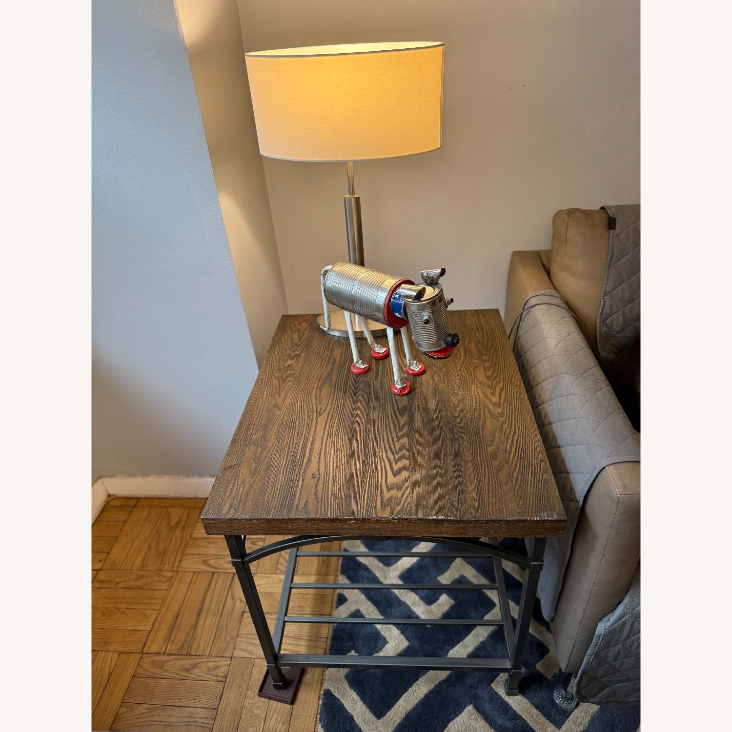 Raymour & Flanigan Large End Table - image-1