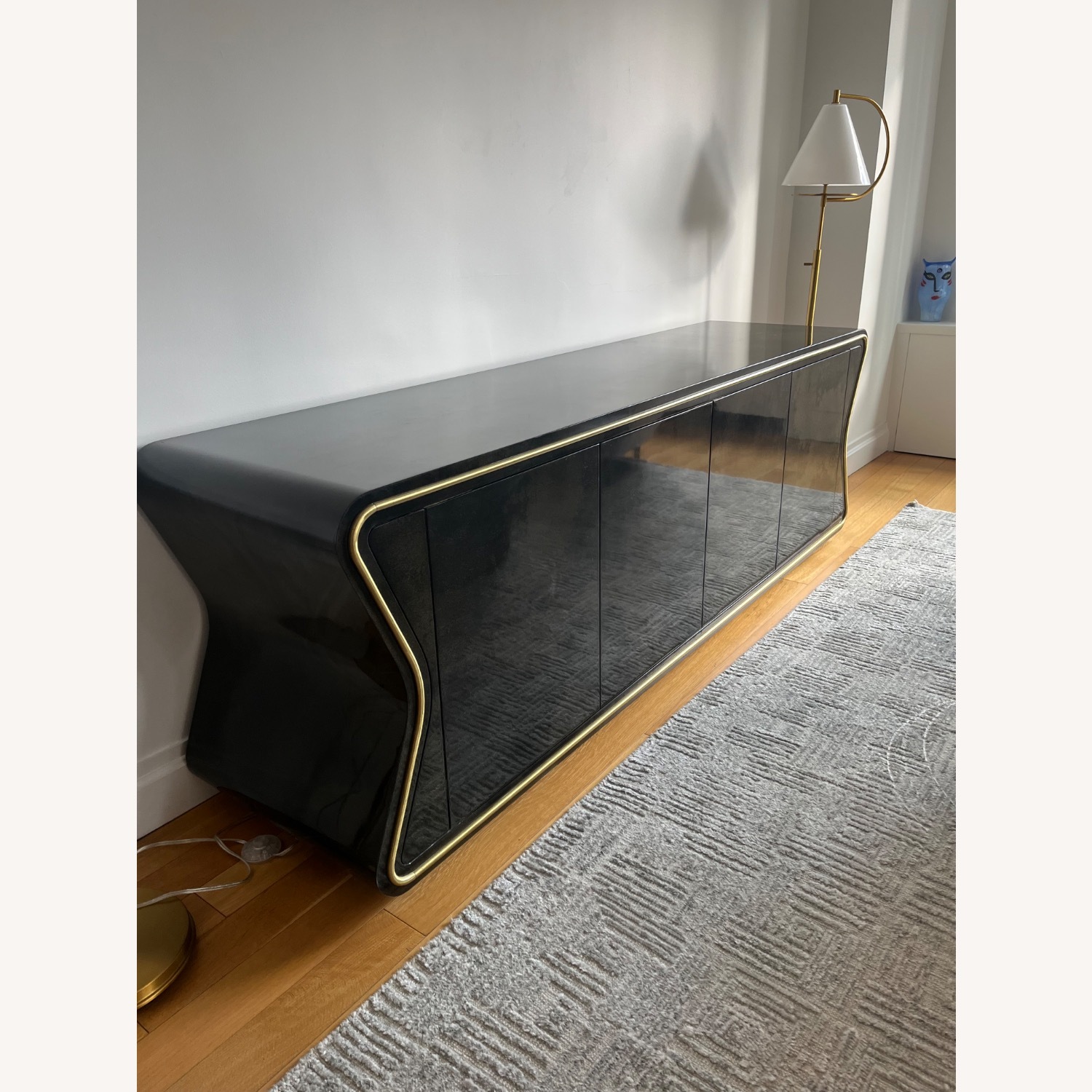 Julian Chichester Deneuve Credenza - Black Velum - image-8