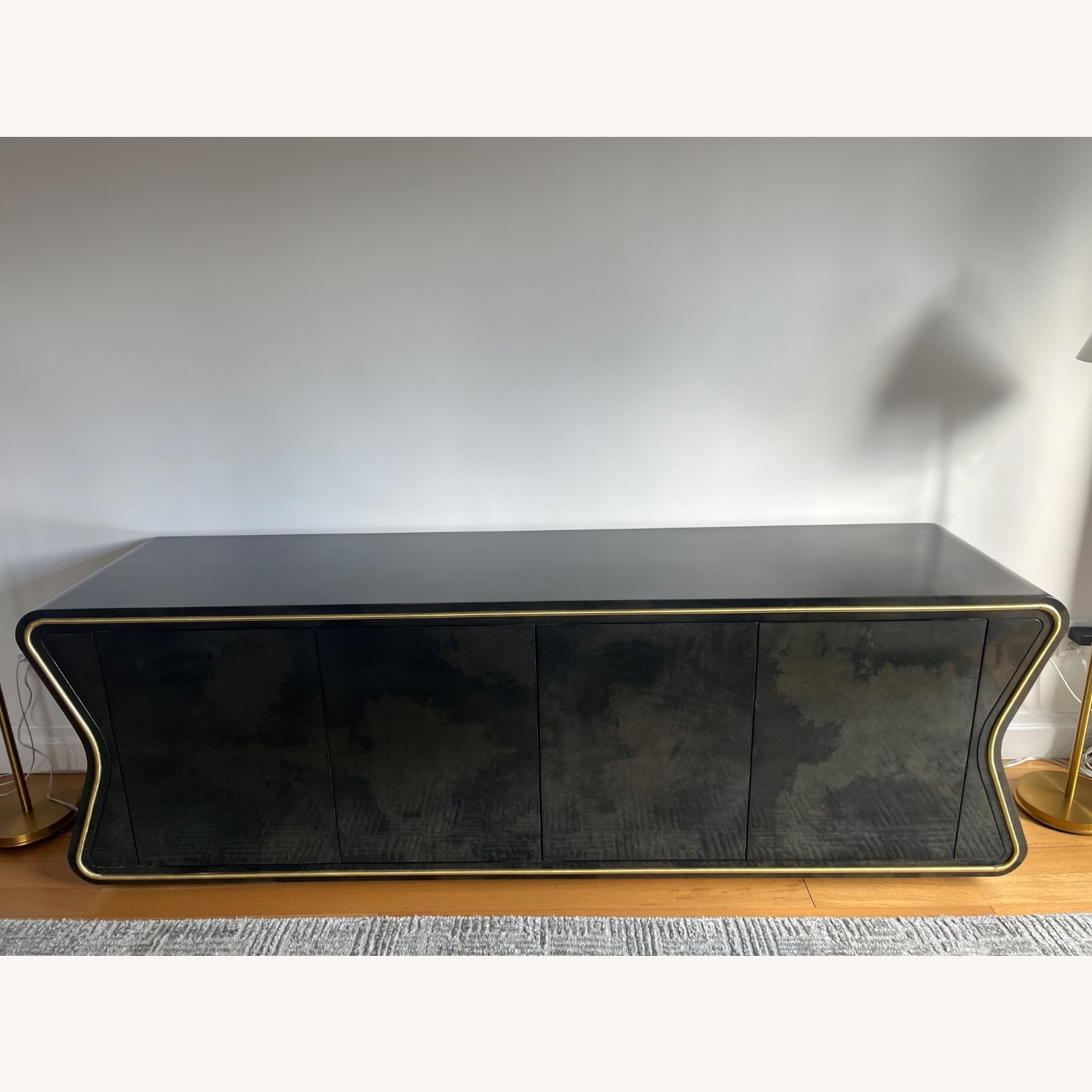 Julian Chichester Deneuve Credenza - Black Velum - image-9