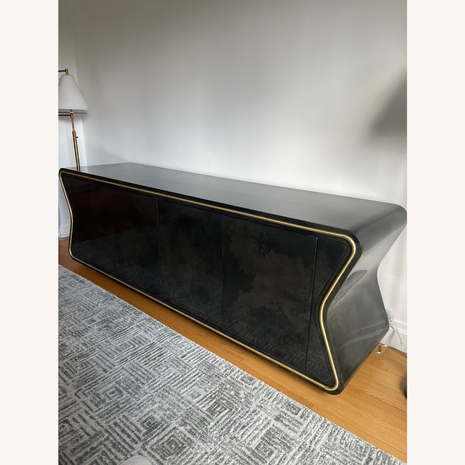 Julian Chichester Deneuve Credenza - Black Velum - image-5