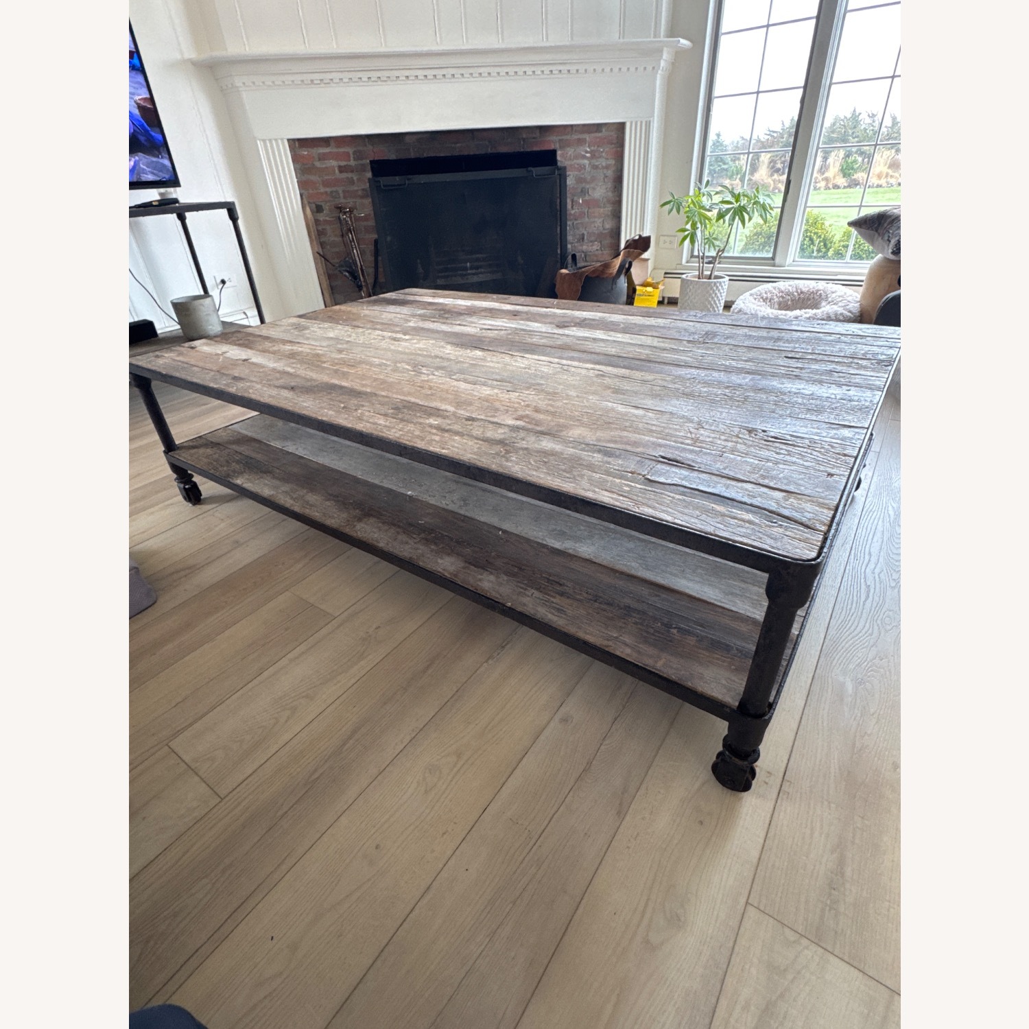 Restoration Hardware Dutch Industrial Coffee Table - image-1