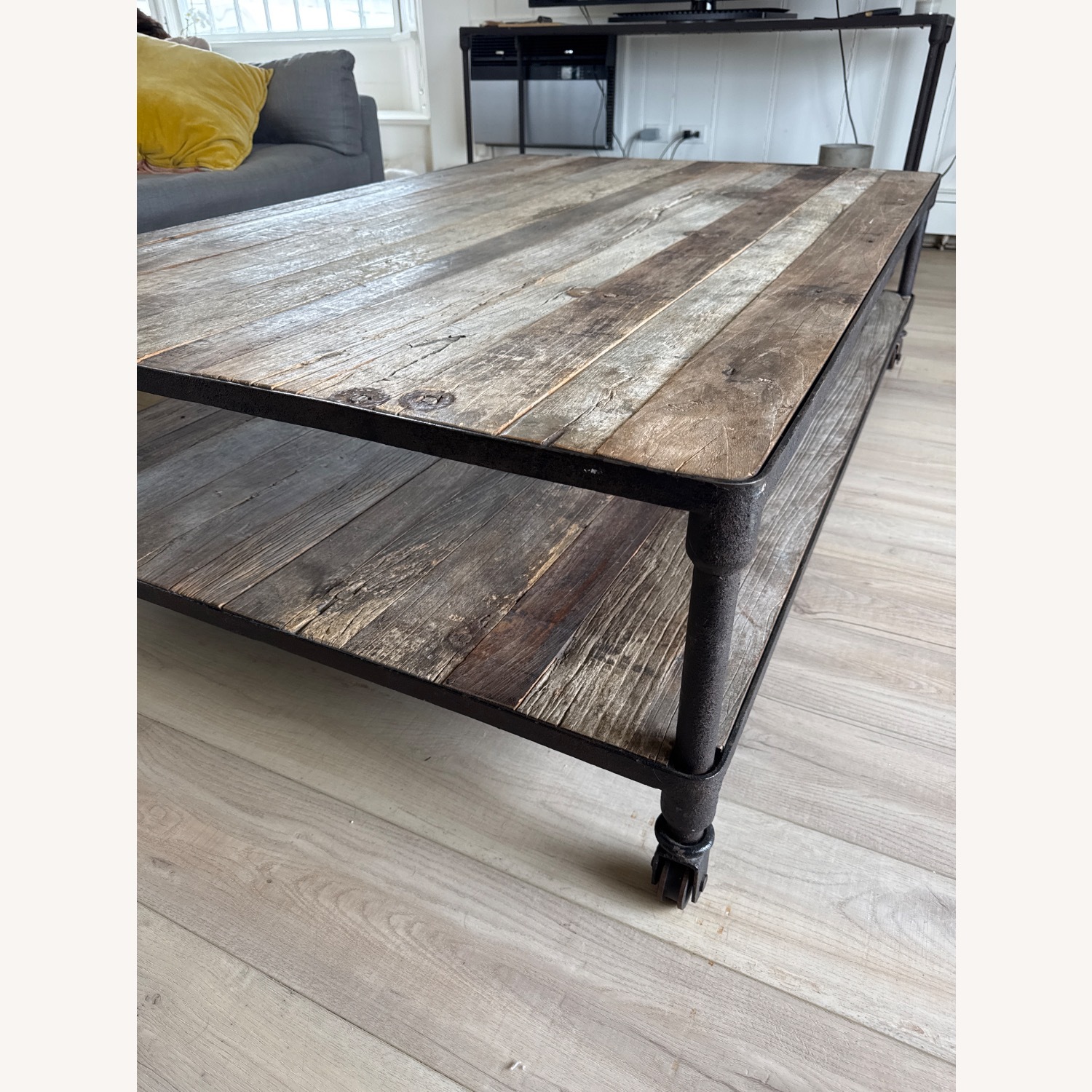 Restoration Hardware Dutch Industrial Coffee Table - image-3