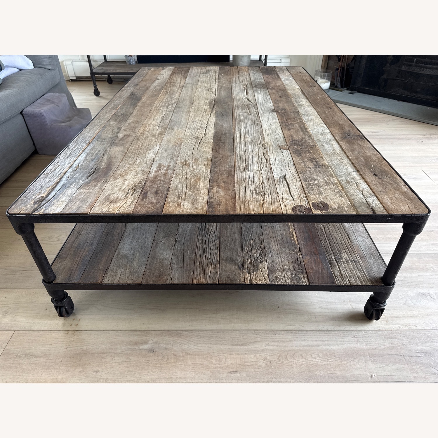 Restoration Hardware Dutch Industrial Coffee Table - image-2