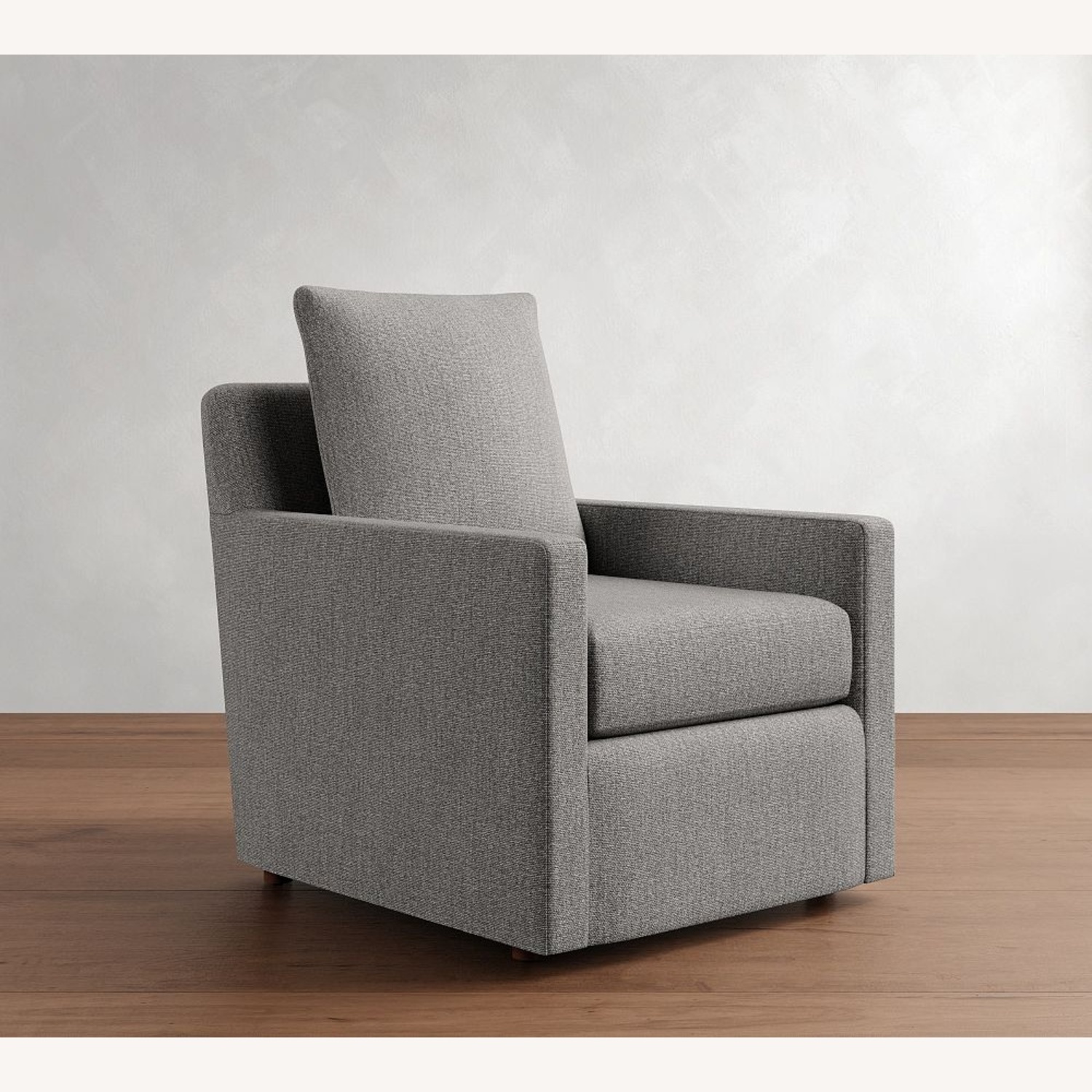 Pottery Barn Swivel Glider w/Ottoman - image-6