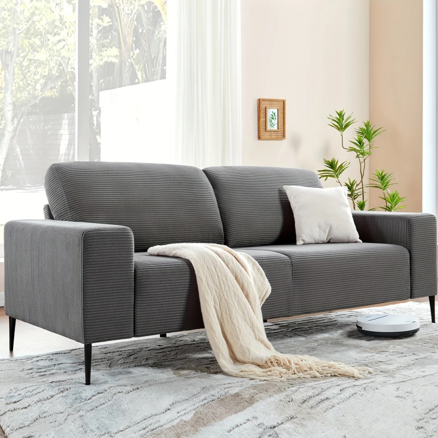 Modern 2-Seater Sofa - image-3