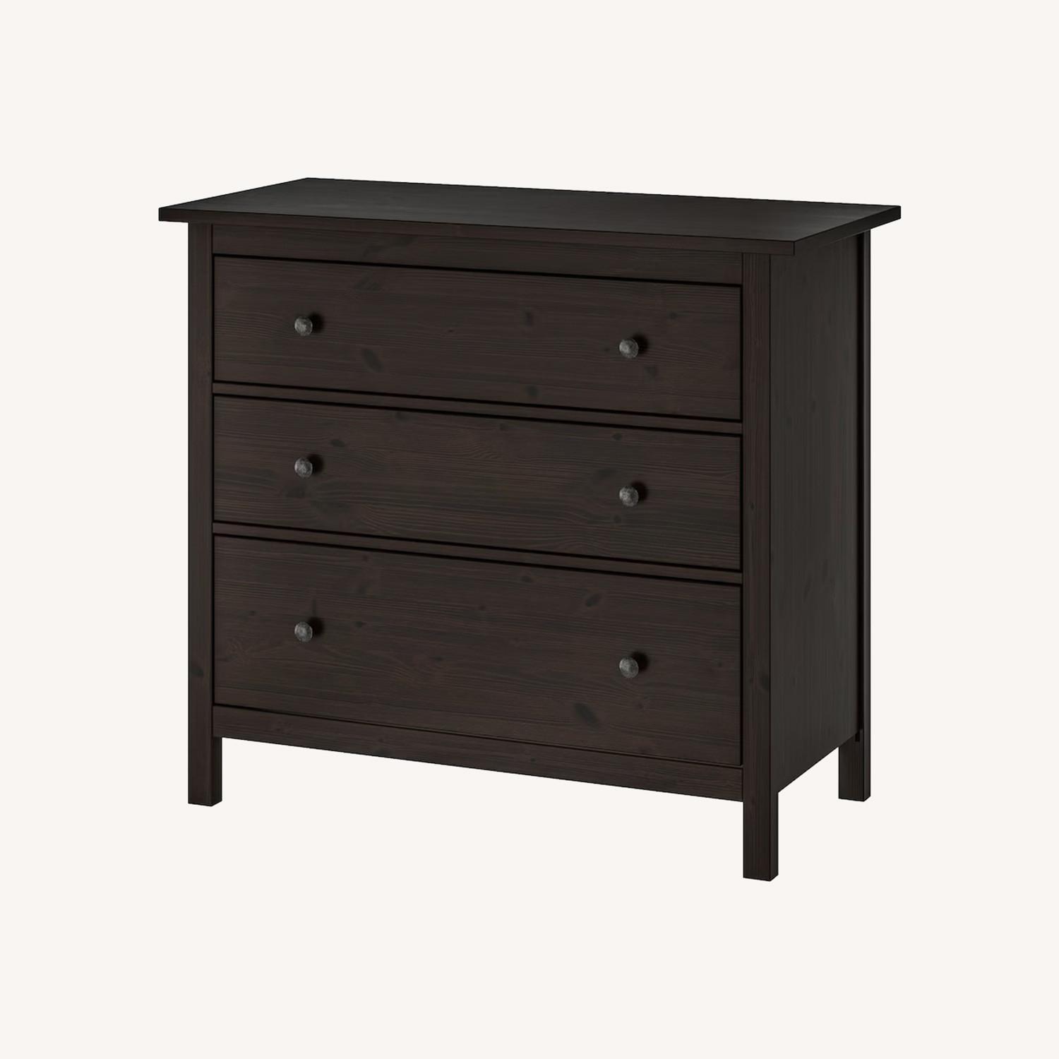 IKEA HEMNES Three-Drawer Dresser - image-0