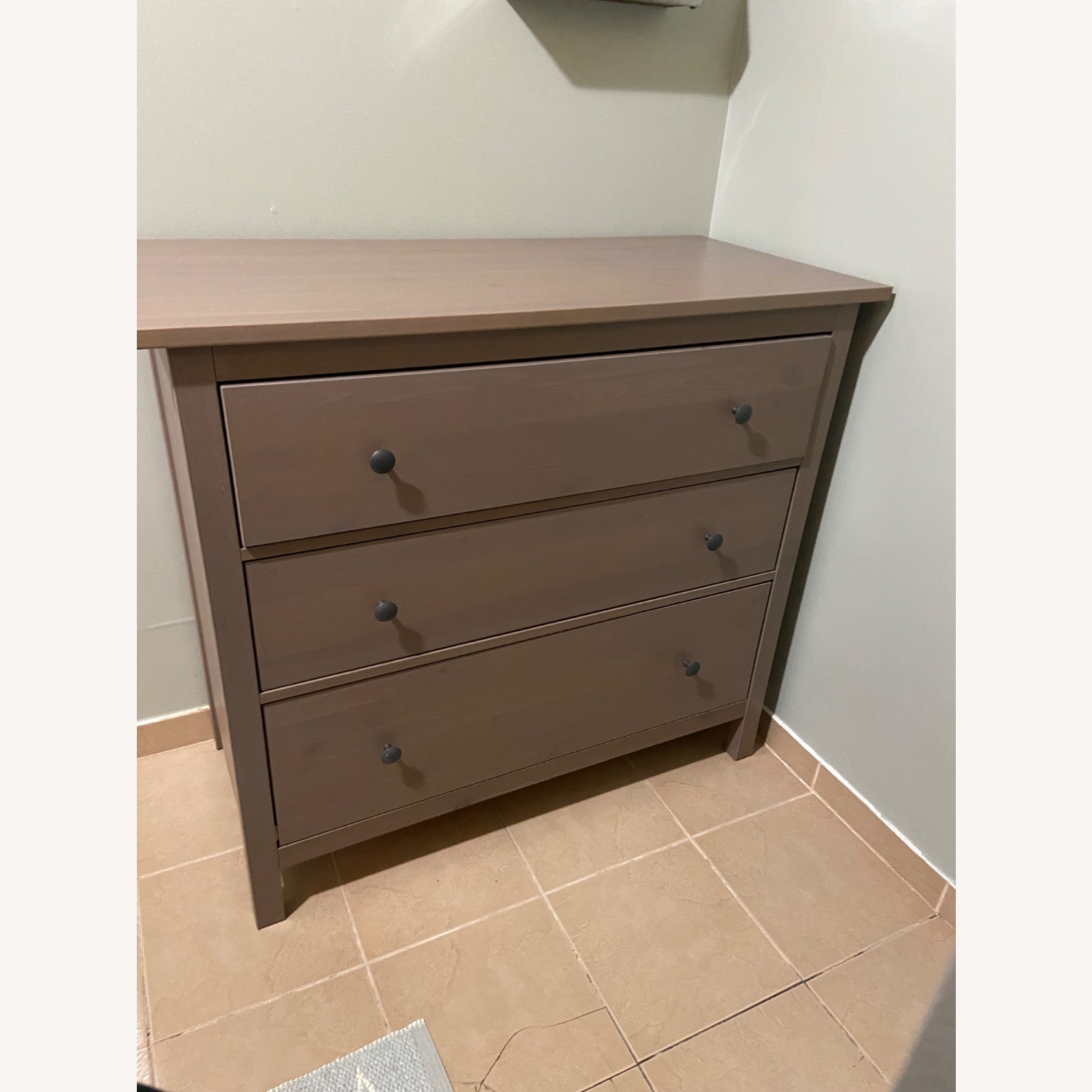 IKEA HEMNES Three-Drawer Dresser - image-1