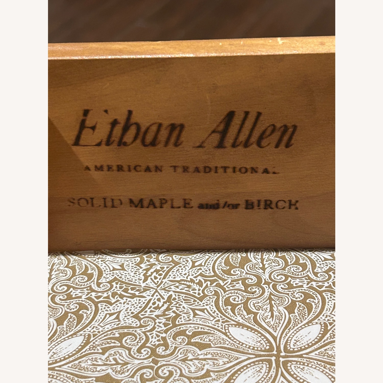 Ethan Allen Refinished Corner Desk - image-8