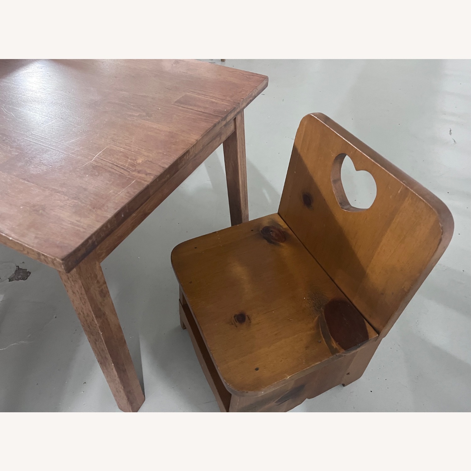 Kids Table Set Chairs & Stool - image-2