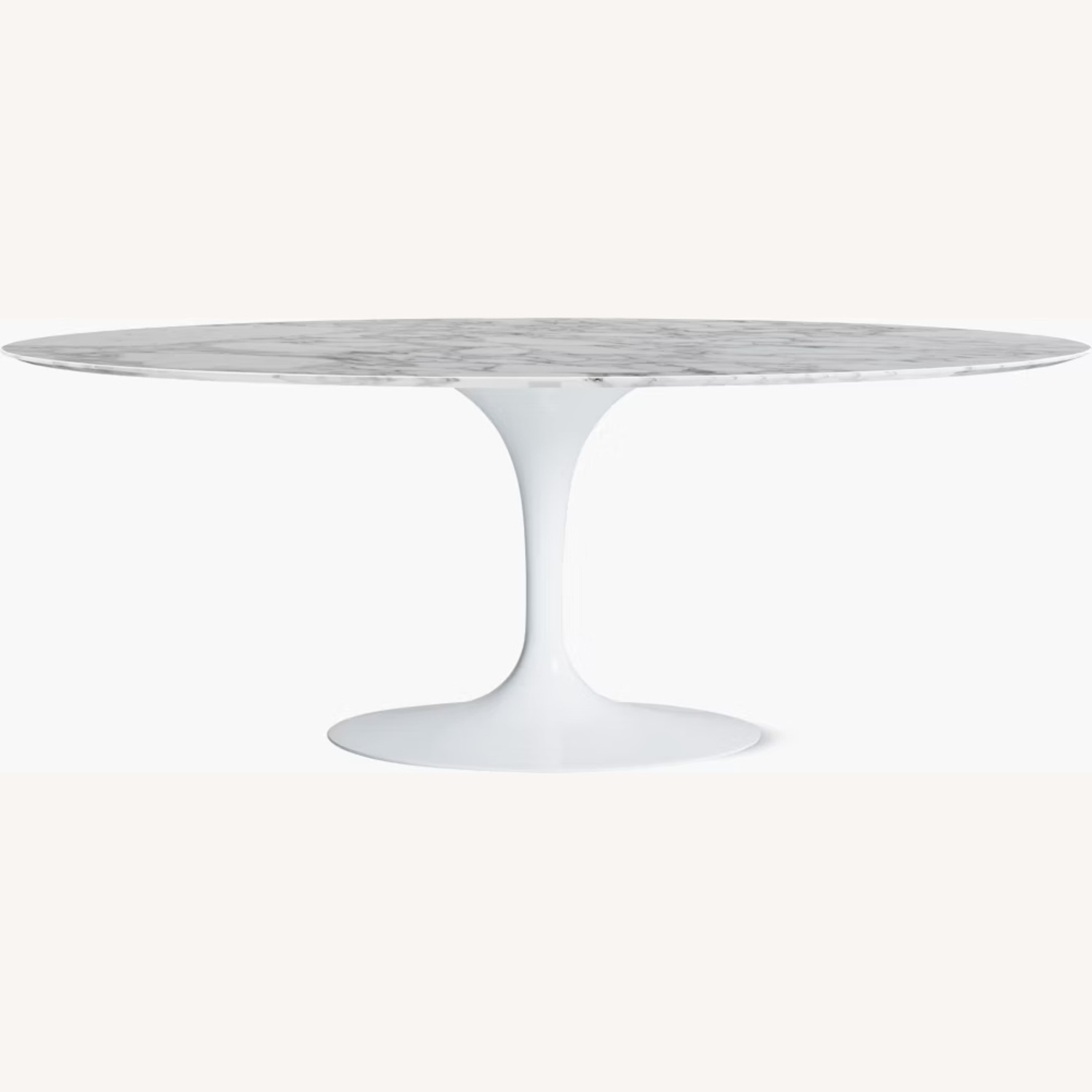 Design With Reach Knoll Saarinen Dining Table Oval Mable - image-5