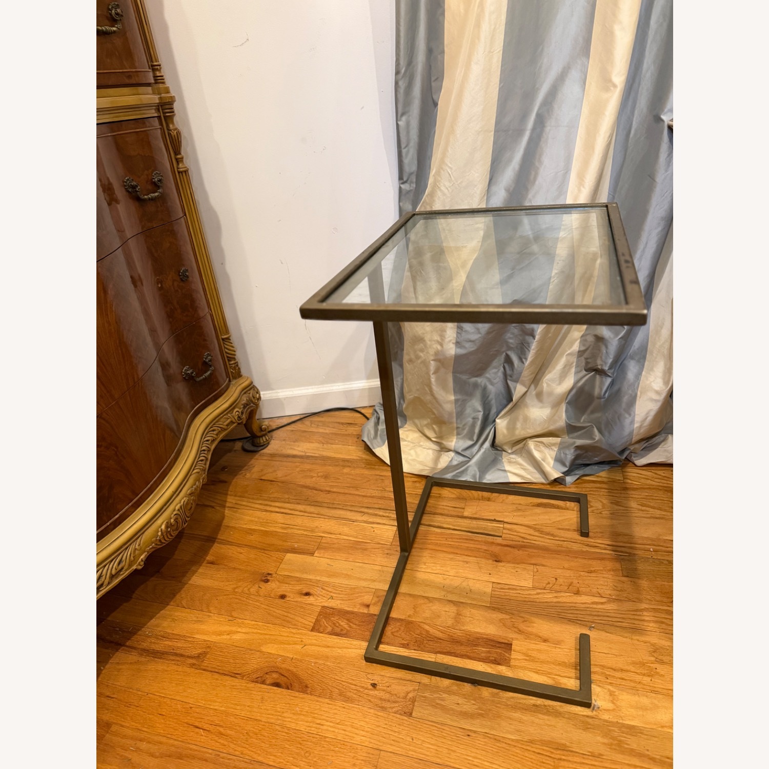 Wisteria Greek Key Side Table - image-4