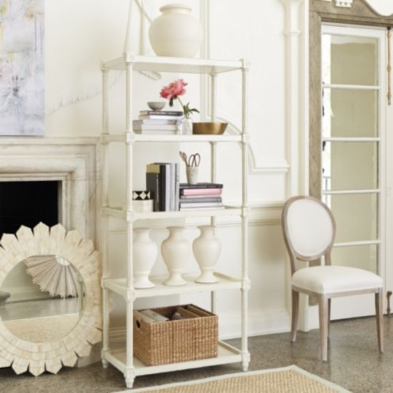 Ballard Designs Suzanne Kasler French Bookcase - image-2