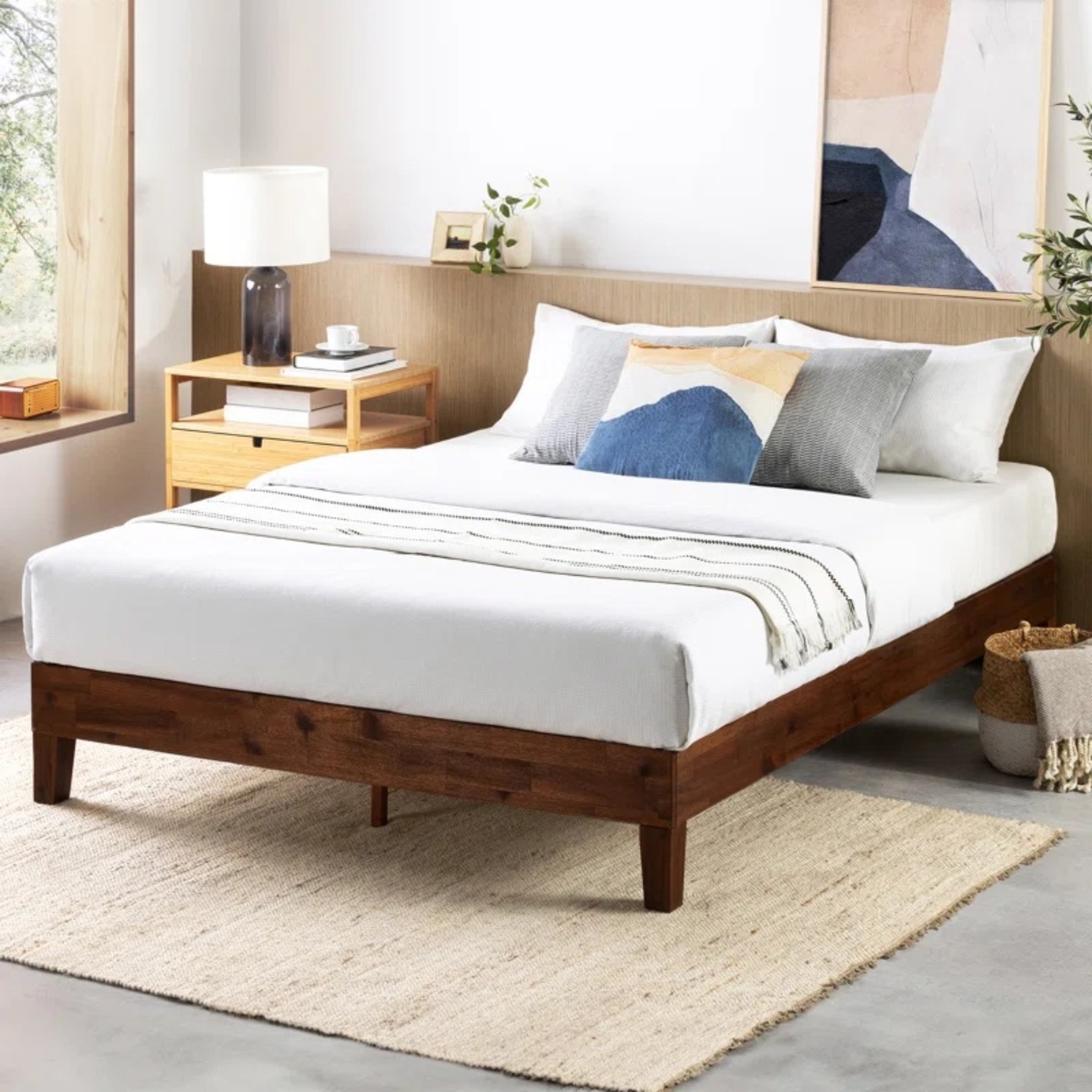 Wayfair Amaryn Solid Wood Platform Bed - image-4