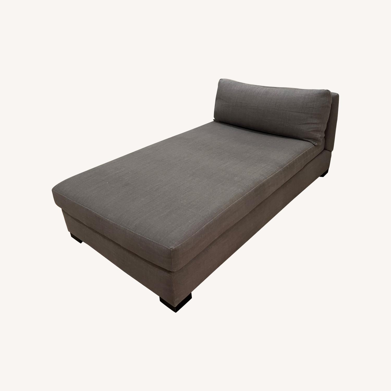 Custom Chaise With Holly Hunt Fabric - image-0
