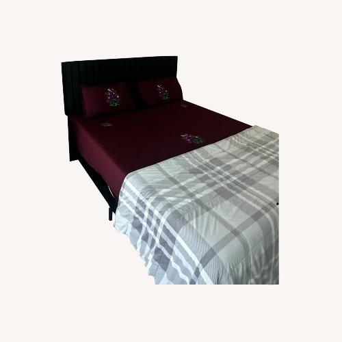 Used Dunphy Platform Bed with Headboard for sale on AptDeco