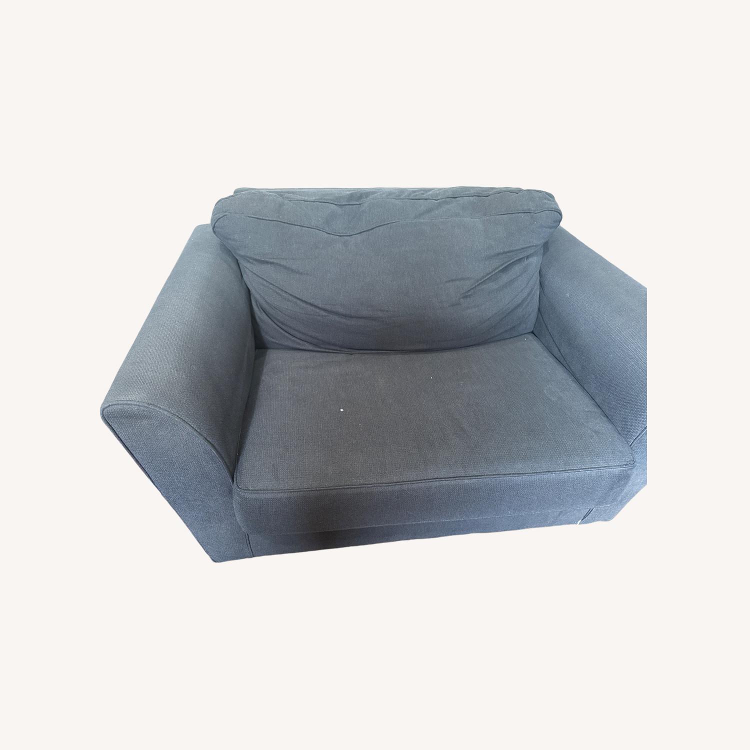 Raymour & Flanigan Chair and a Half - image-0