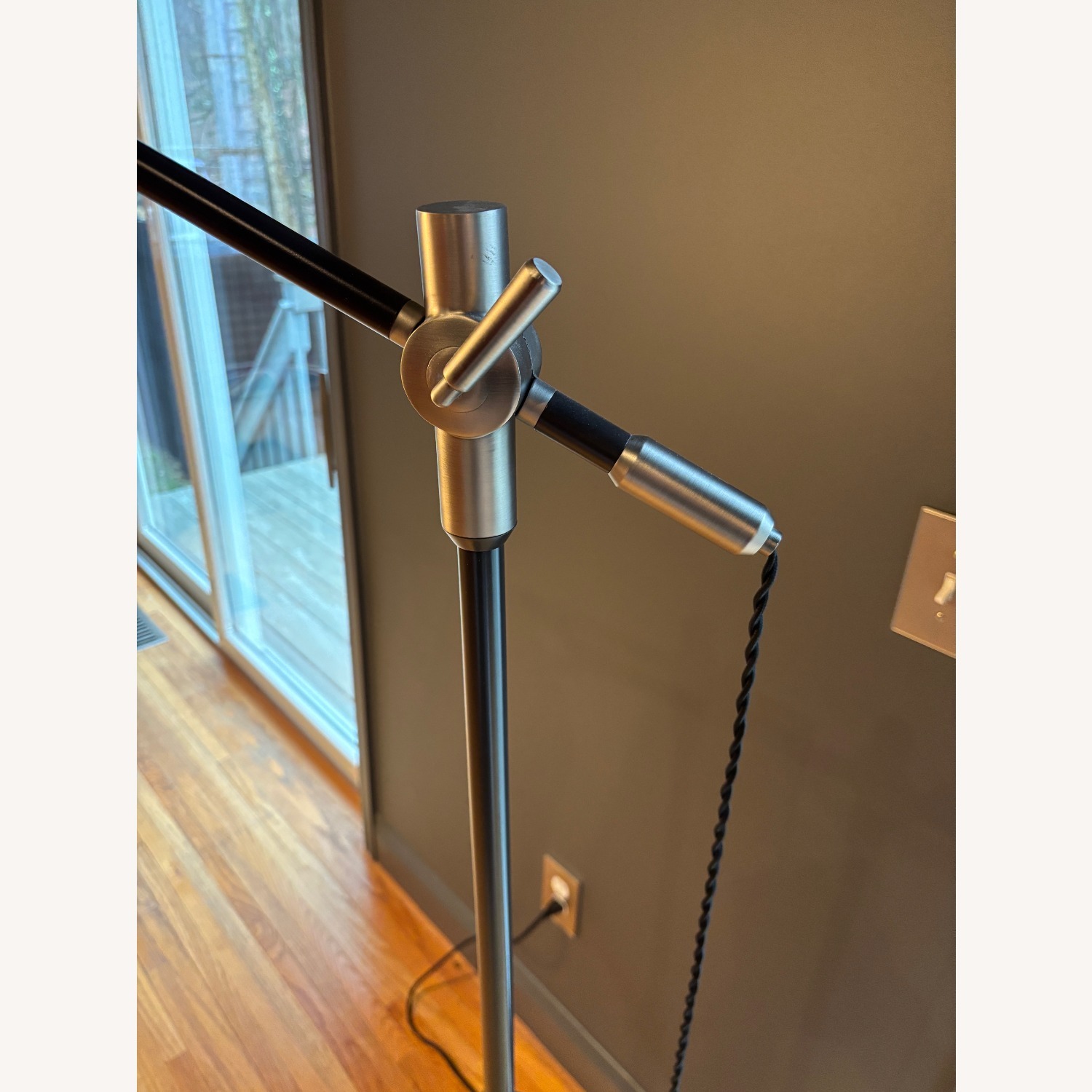 Crate & Barrel Sylvester Adjustable Floor Lamp - image-4