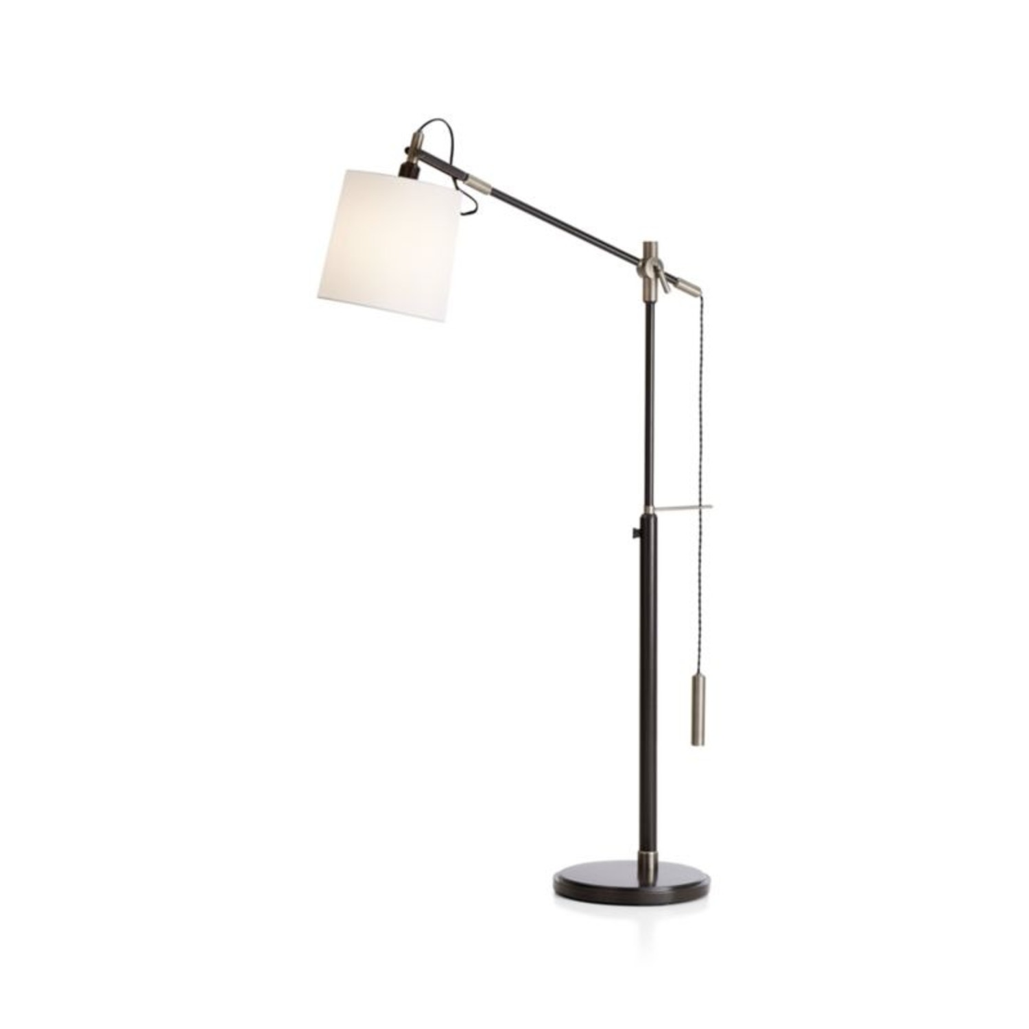 Crate & Barrel Sylvester Adjustable Floor Lamp - image-5
