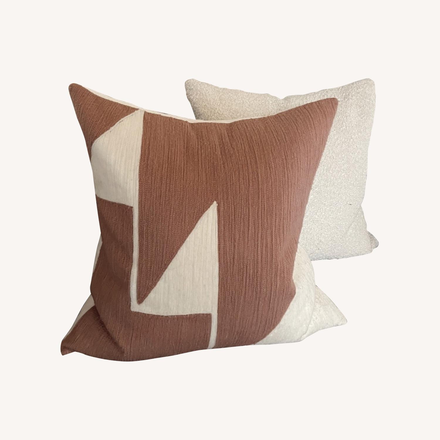 West Elm 20" Square Pillow Set - image-0