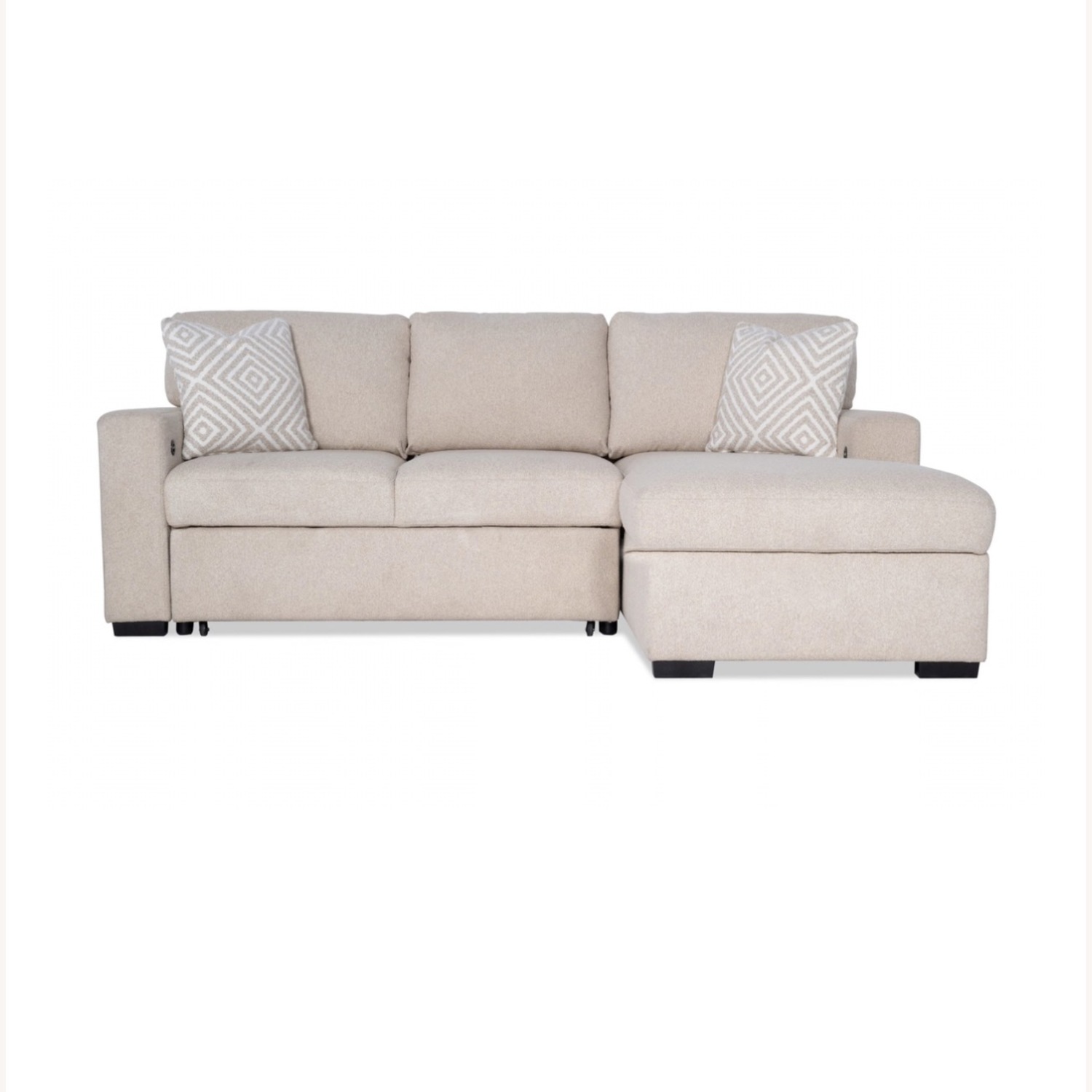 Sleeper Chaise Sectional with USB & USB-C Ports - image-4