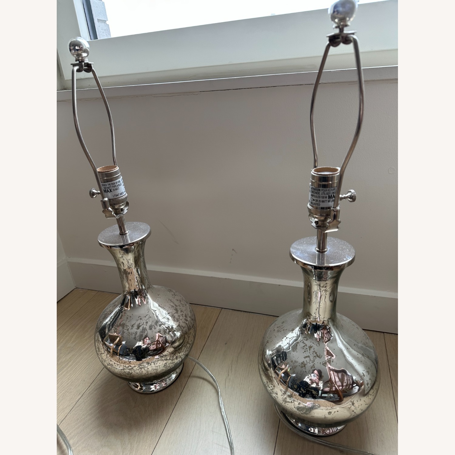 Ballard Designs Suzanne Kasler Lamps - Silver  - image-3