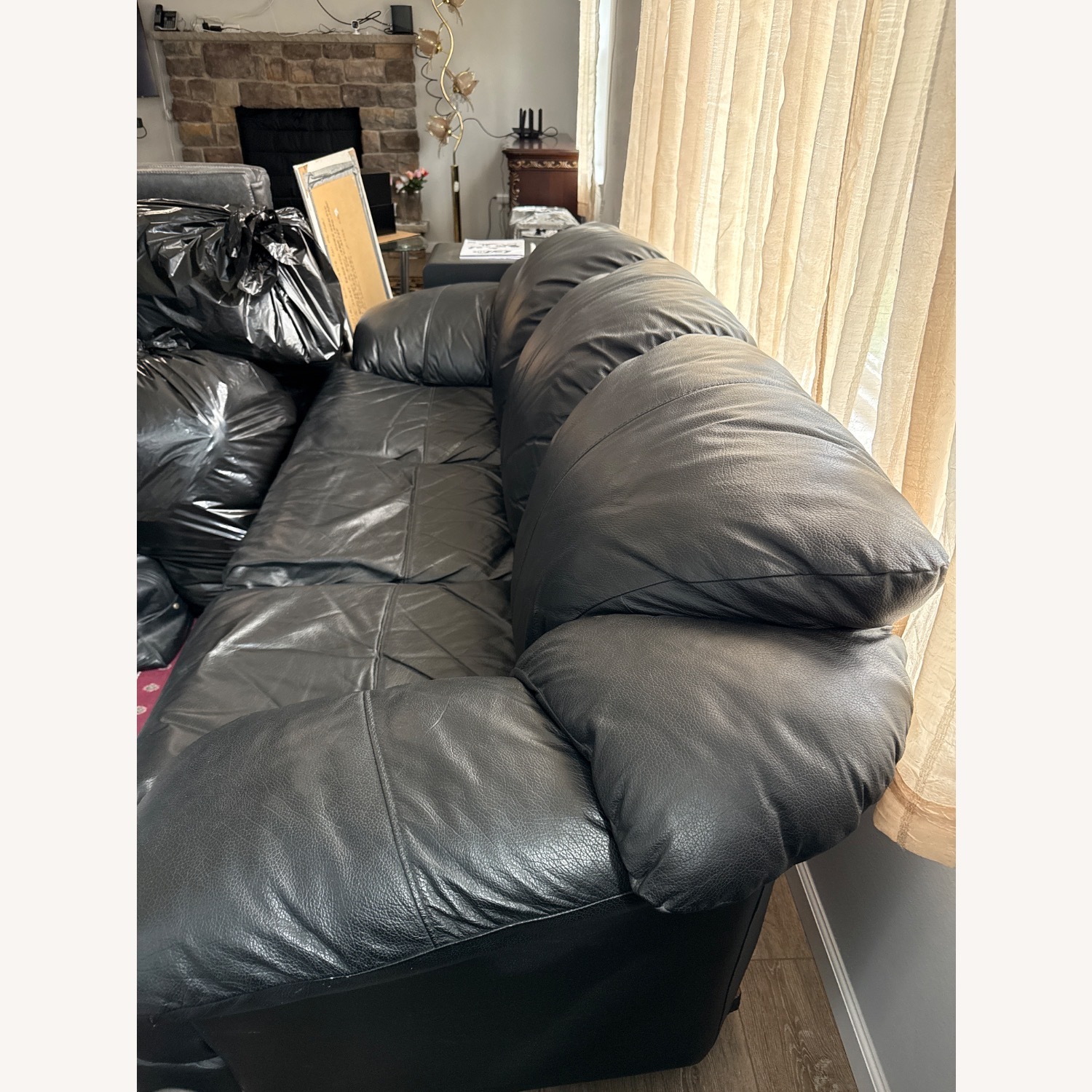 Leather Couch - image-3