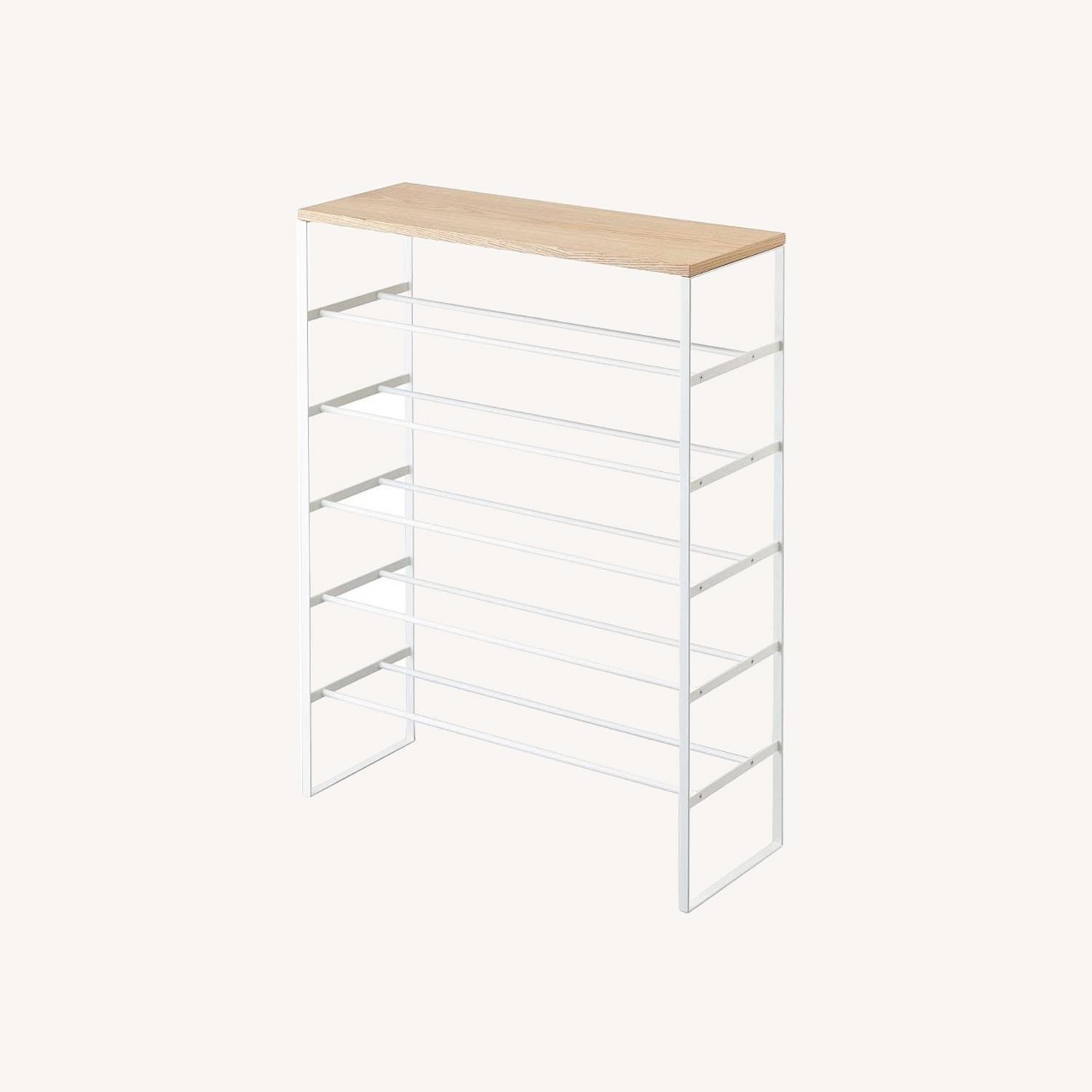 Pottery Barn Shoe Rack - image-0