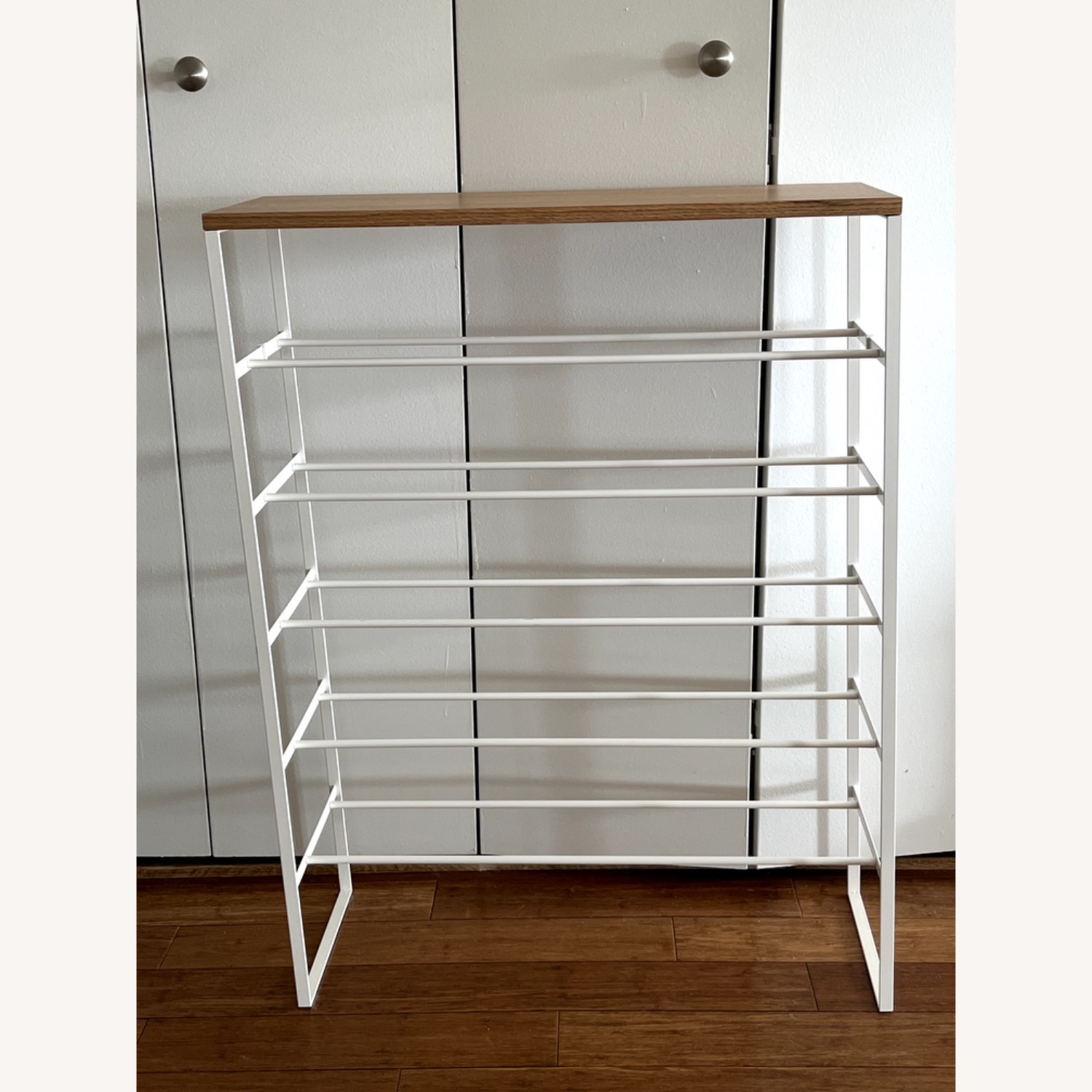 Pottery Barn Shoe Rack - image-2