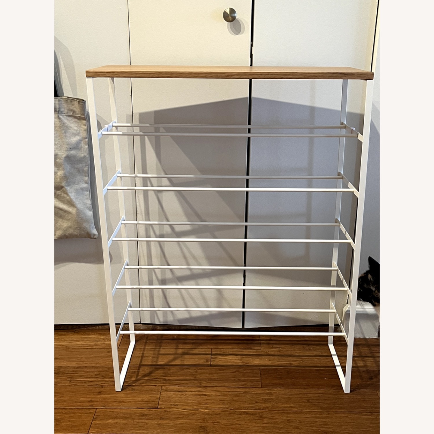 Pottery Barn Shoe Rack - image-3