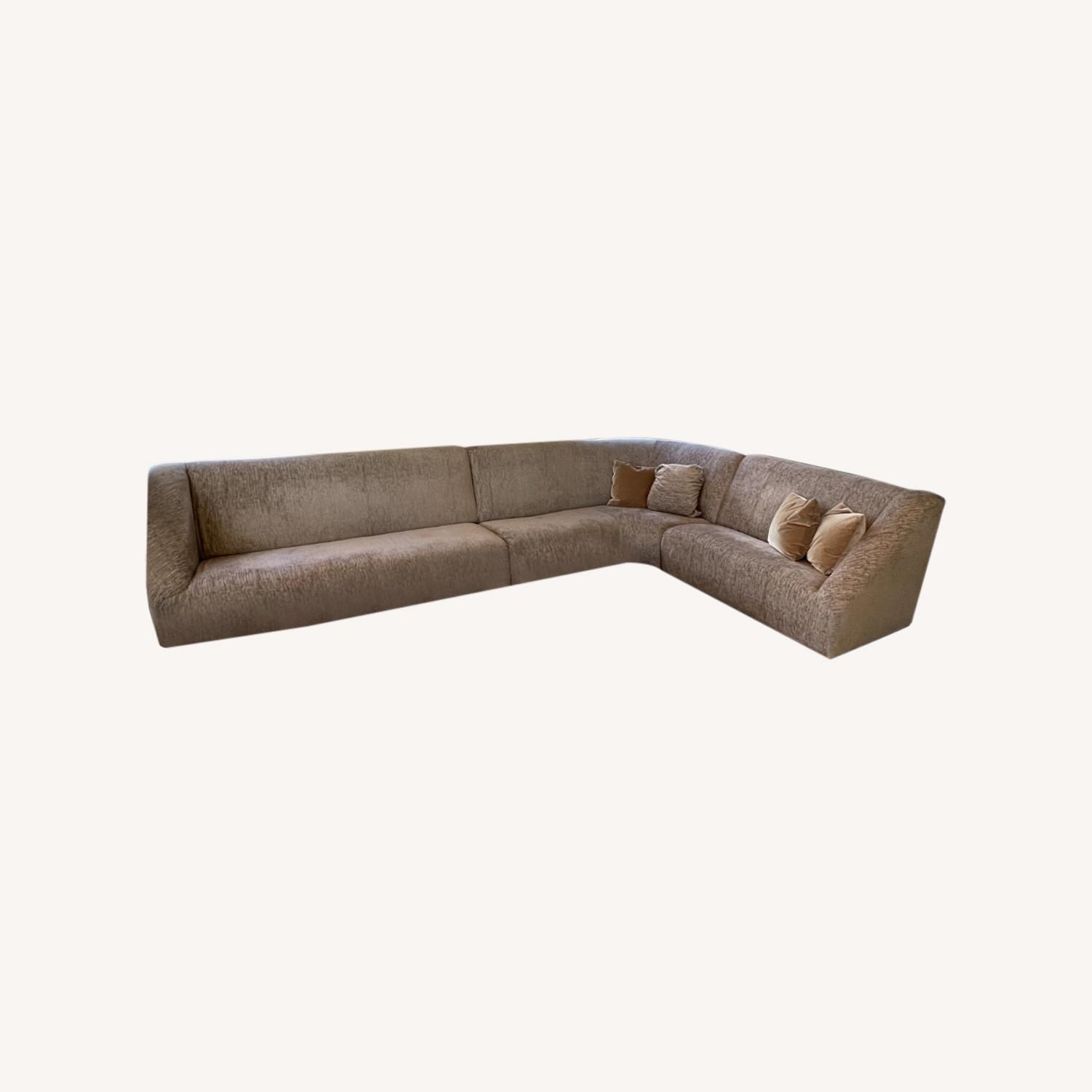 Custom Made Luxury L-Shaped Sectional - image-0