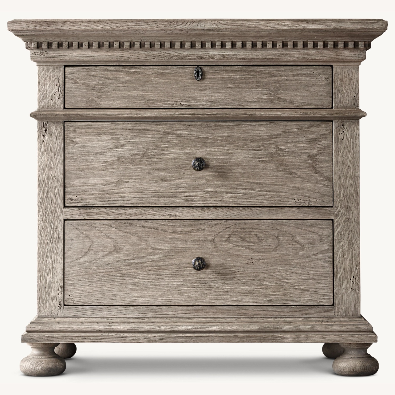 RH St. James Closed Nightstand - image-0