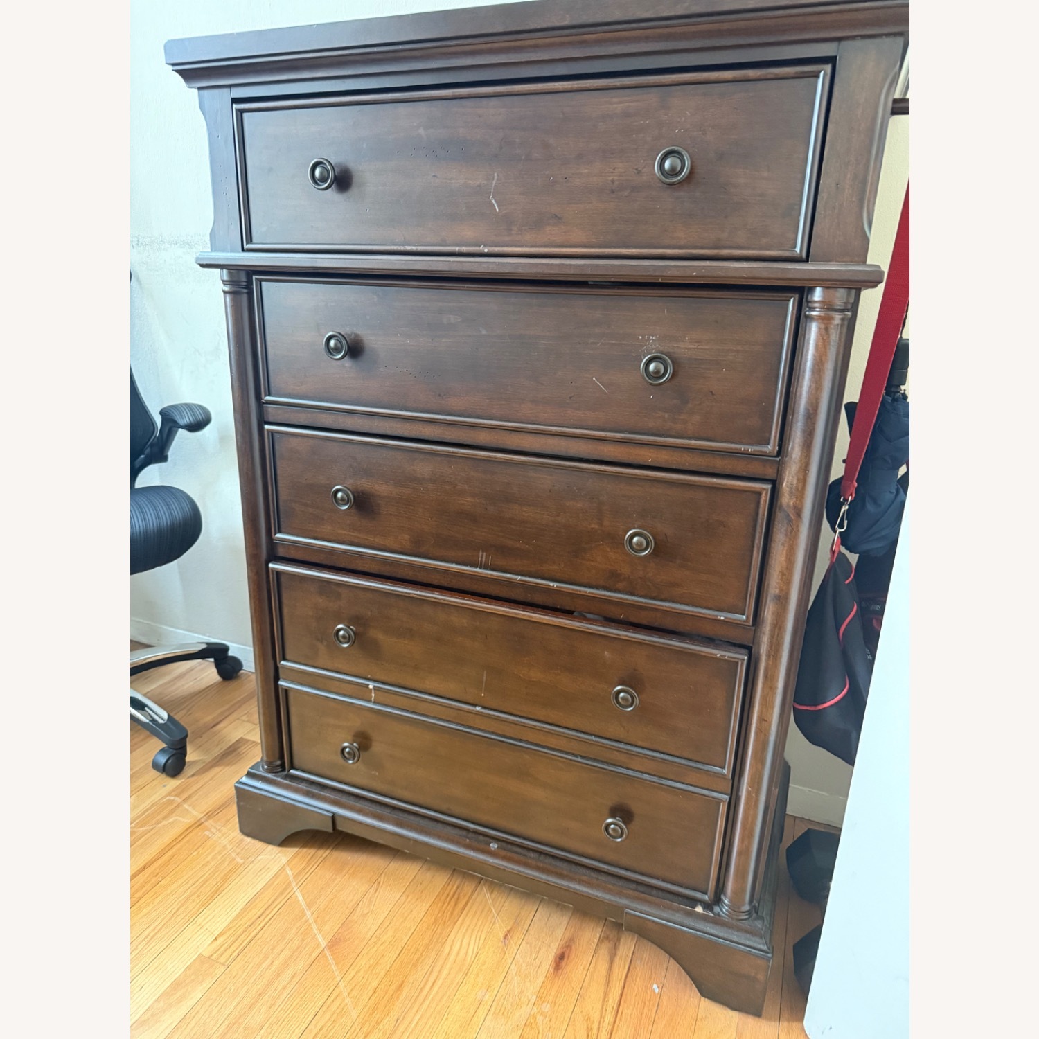 Dark Brown Dresser - image-2