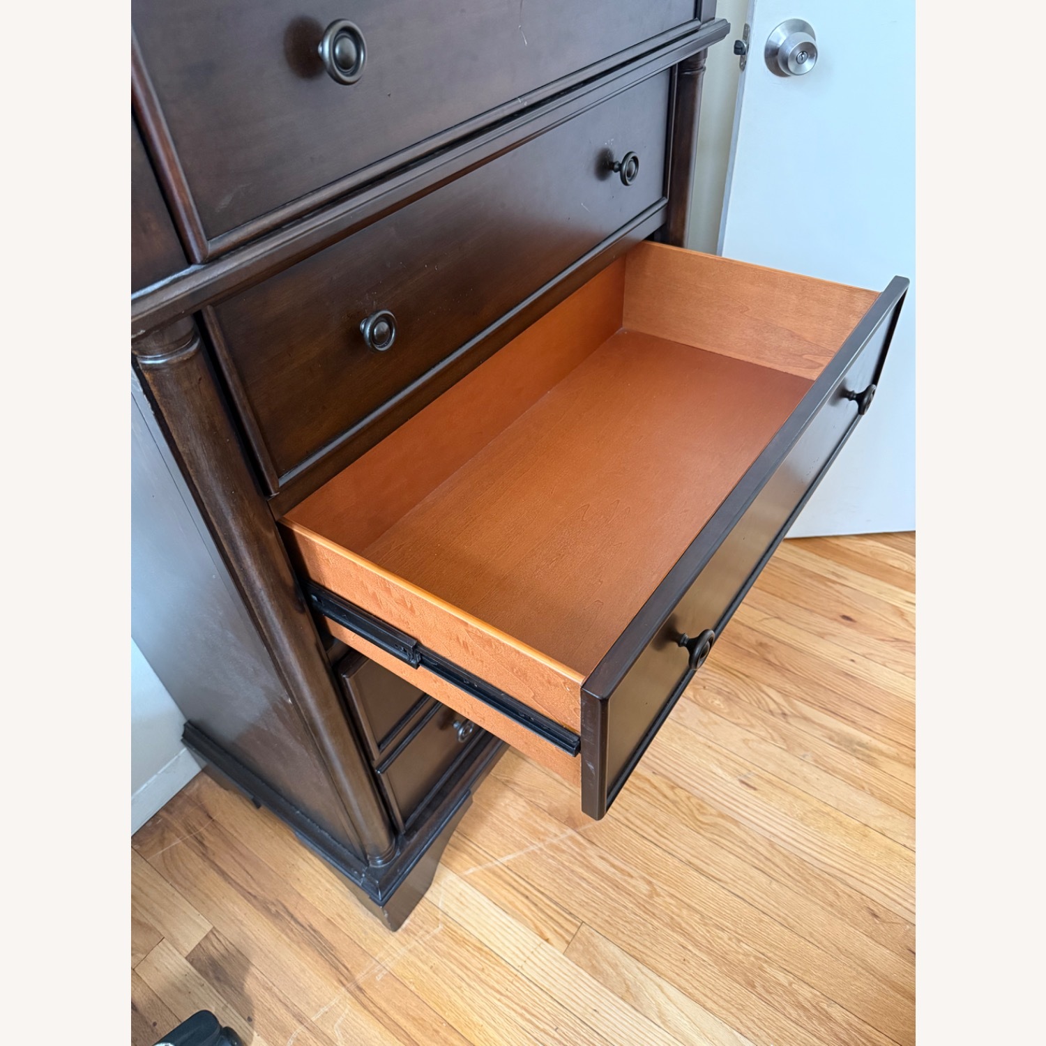 Dark Brown Dresser - image-1