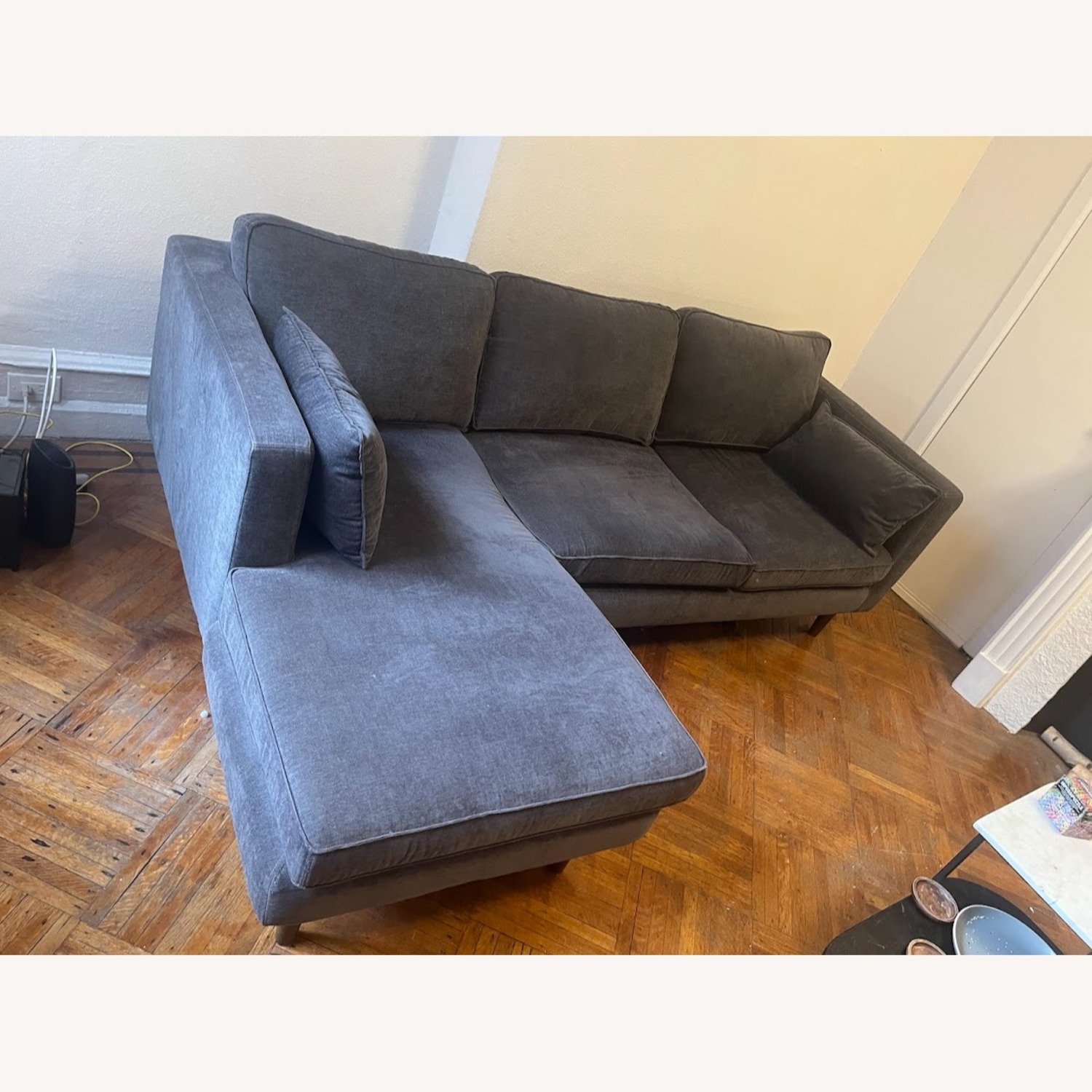 AllModern Aaron Upholstered L-Sectional - image-2