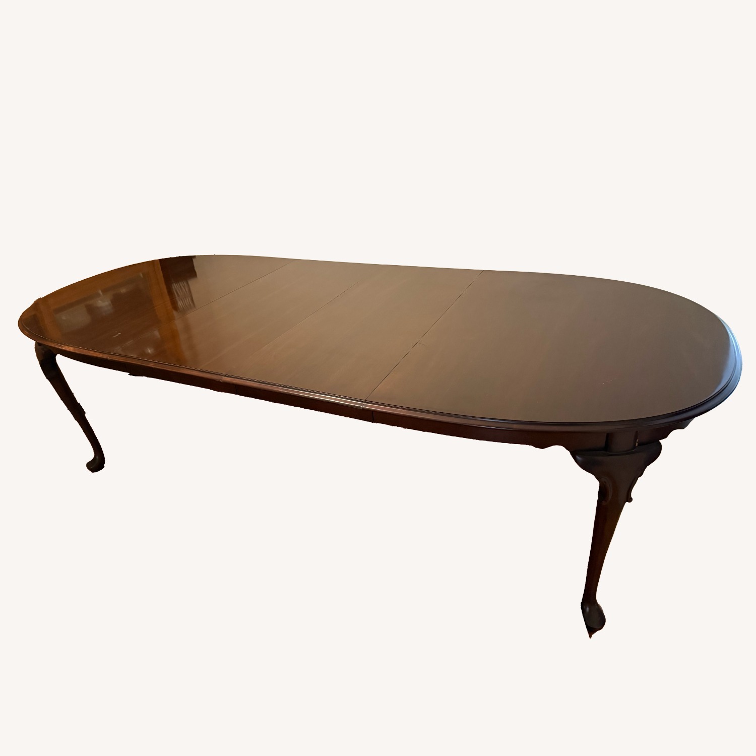 Vintage Ethan Allen Wood Dining Table - image-5