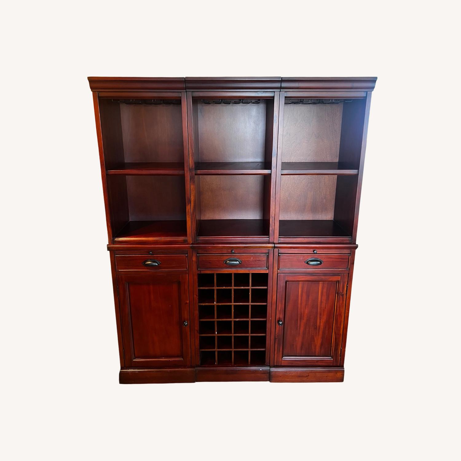 Pottery Barn Modular Bar Hutch - image-0