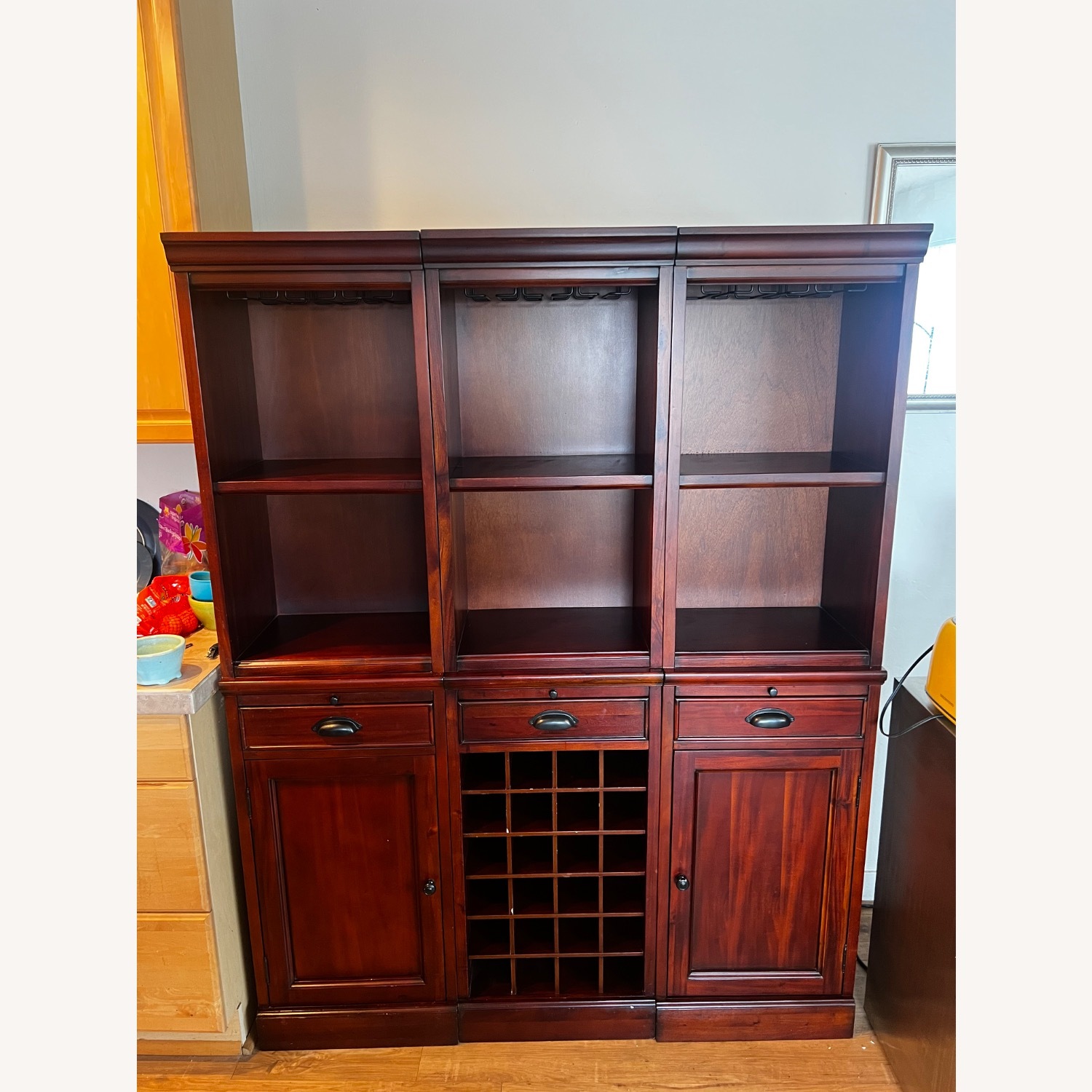 Pottery Barn Modular Bar Hutch - image-1