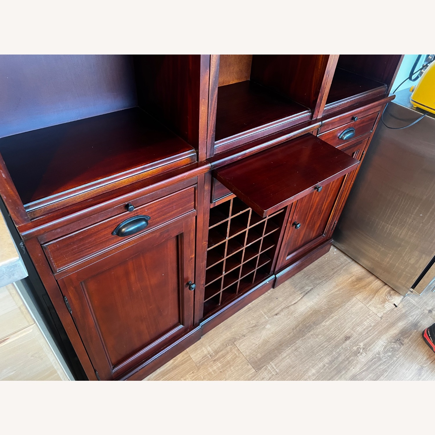 Pottery Barn Modular Bar Hutch - image-2