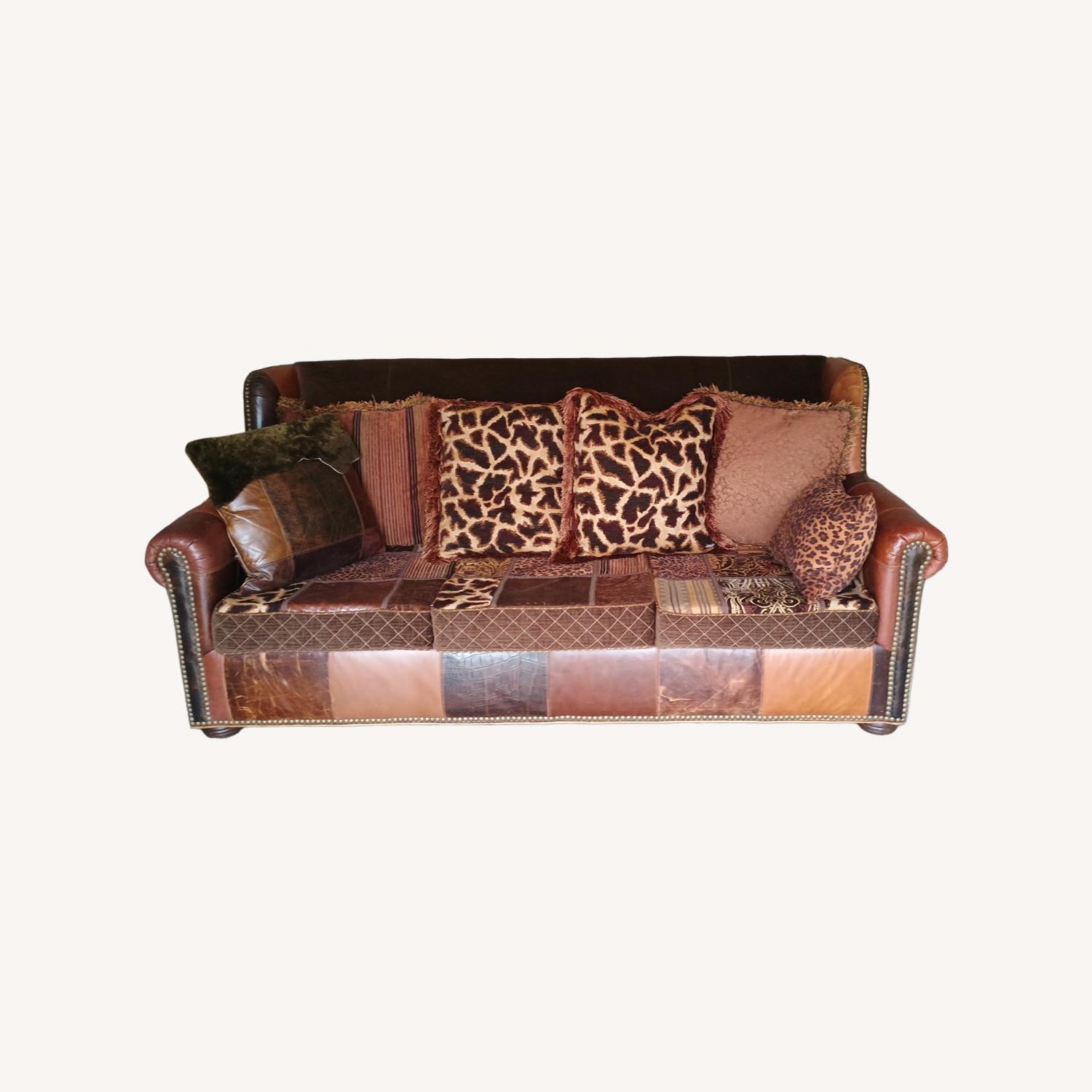 Vintage 3 Seater Sofa - image-0