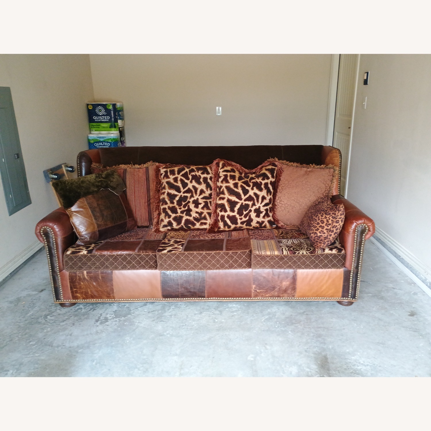 Vintage 3 Seater Sofa - image-1