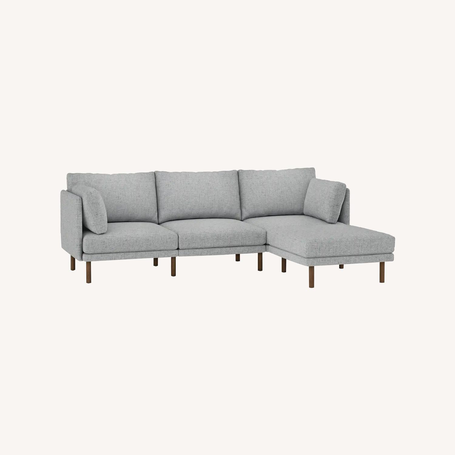 Burrow Field 4-Piece Sectional Lounger - image-0